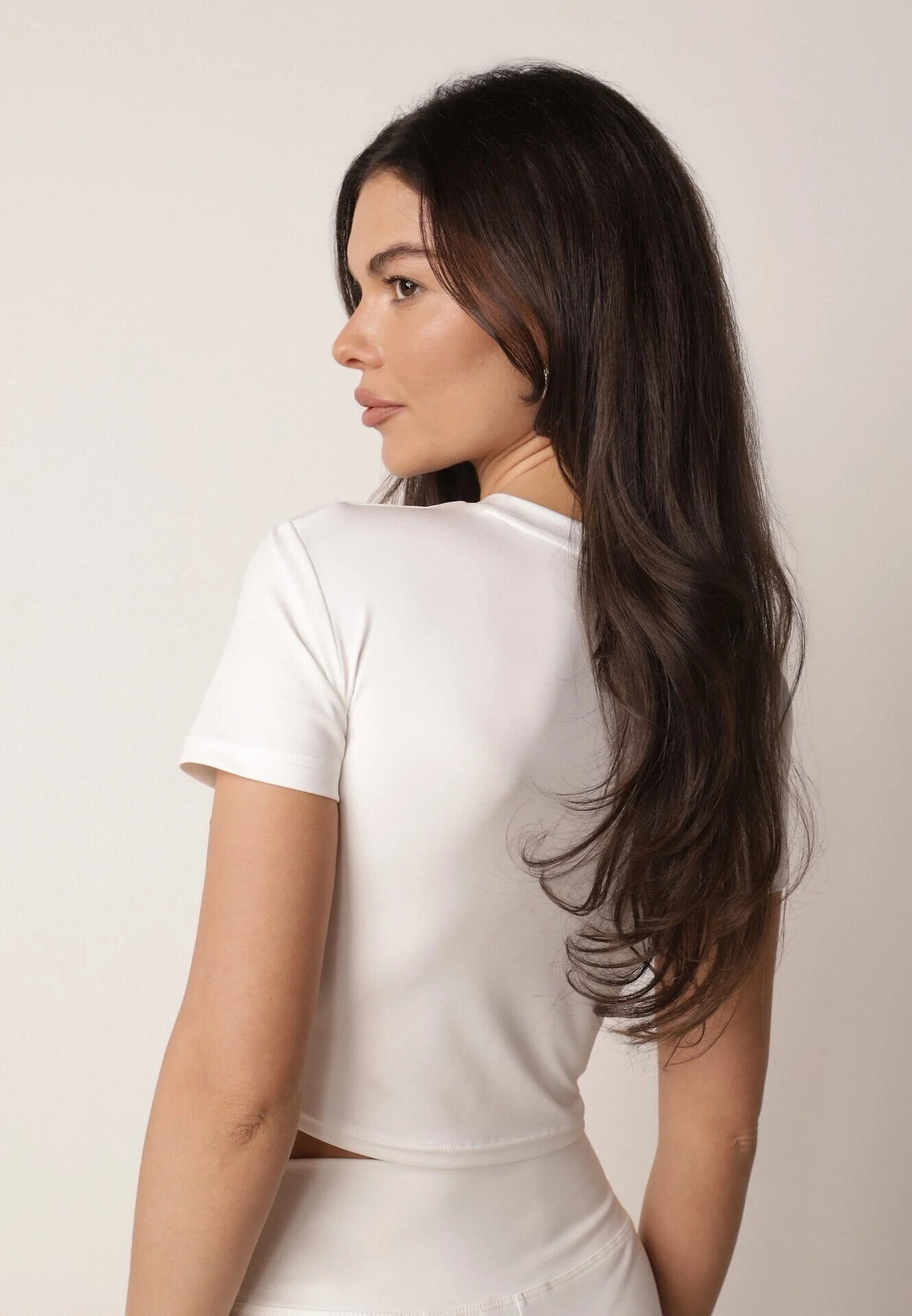 glo-story T-shirt Alb