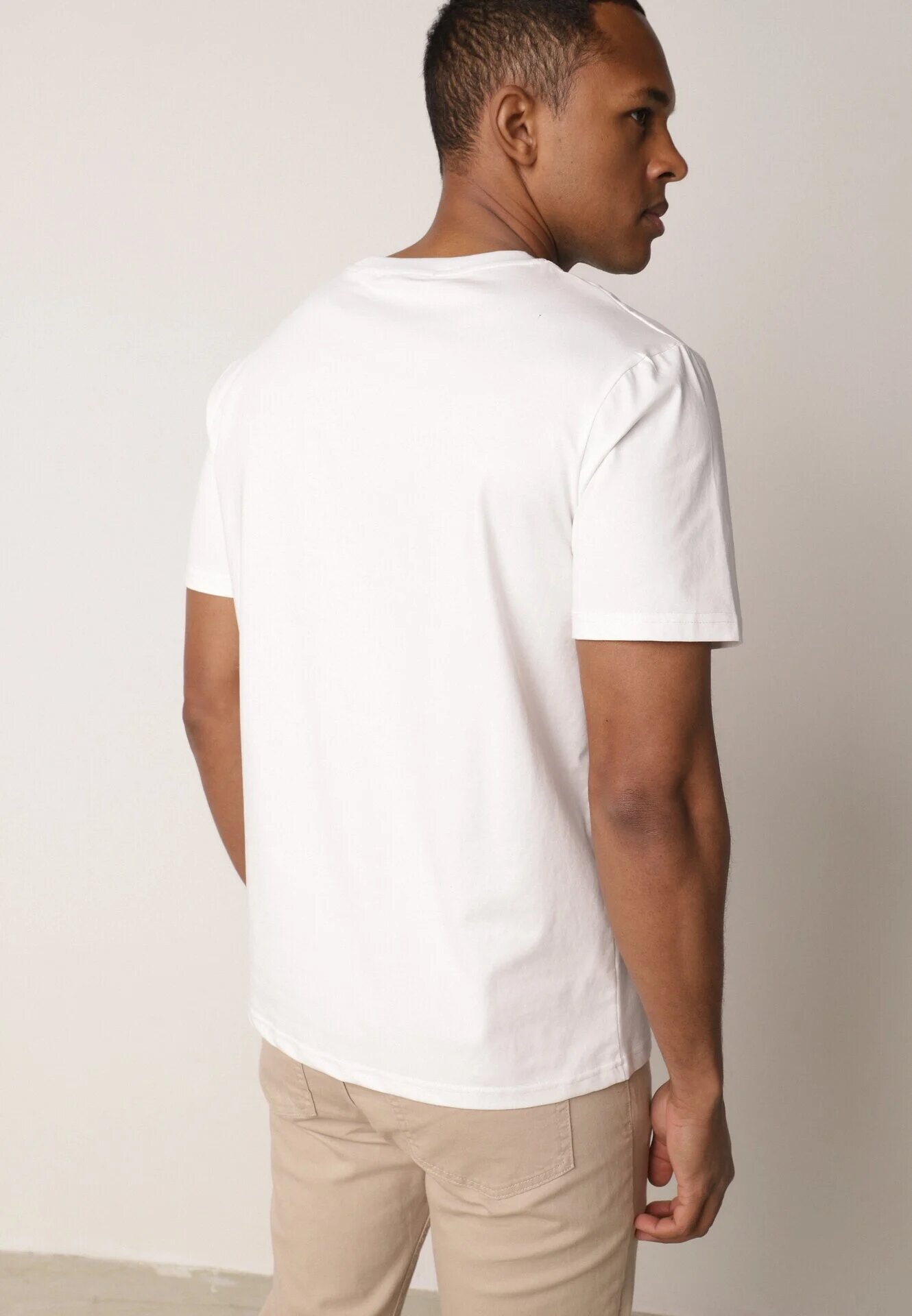 glo-story T-shirt Alb