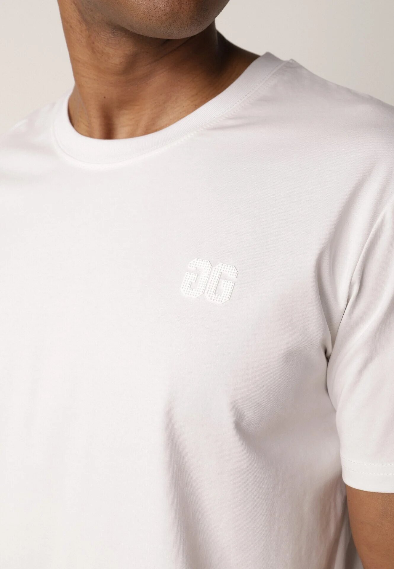 glo-story T-shirt Alb