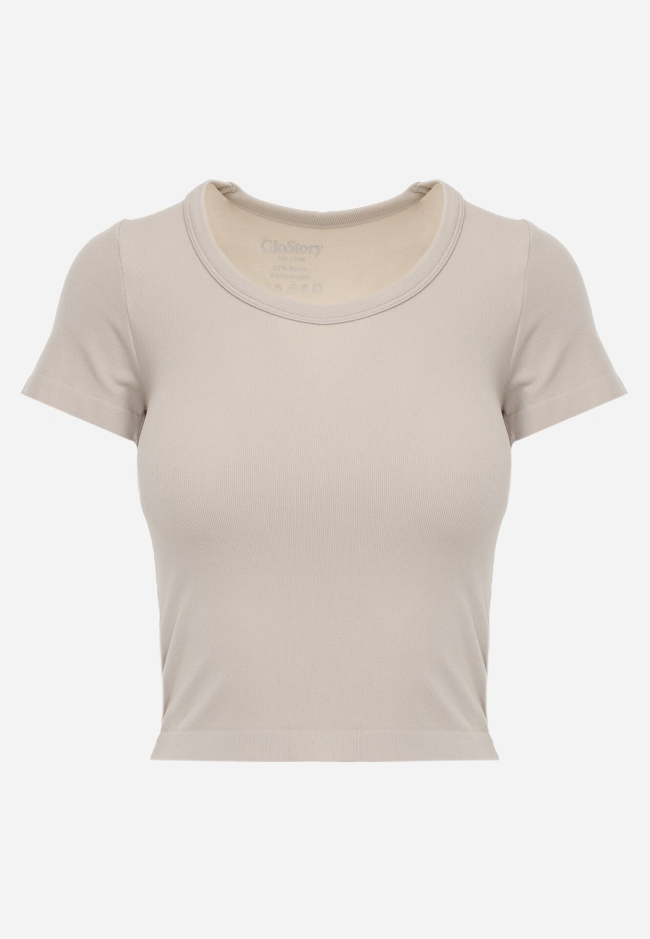glo-story T-shirt Bej