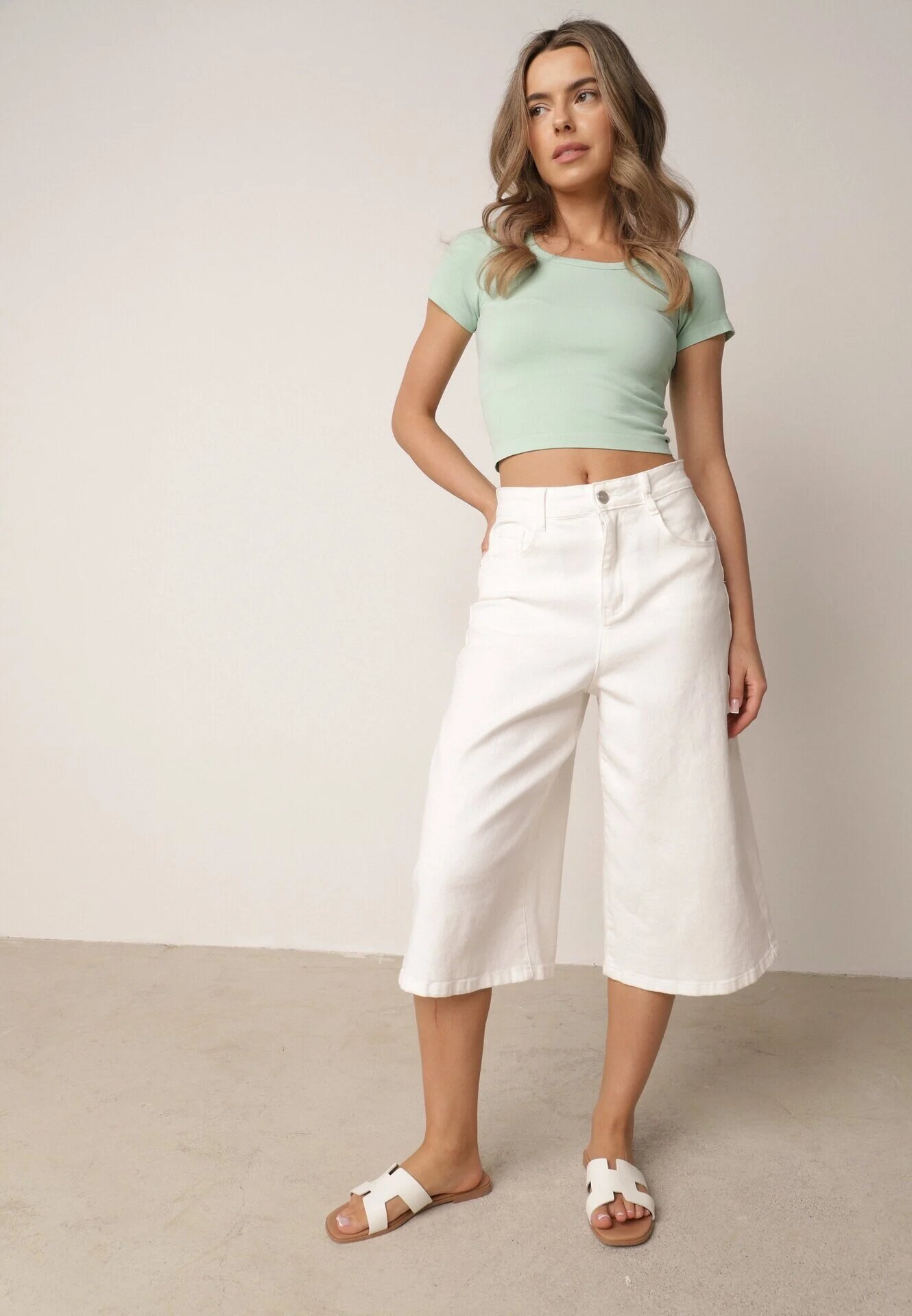 glo-story T-shirt Verde deschis