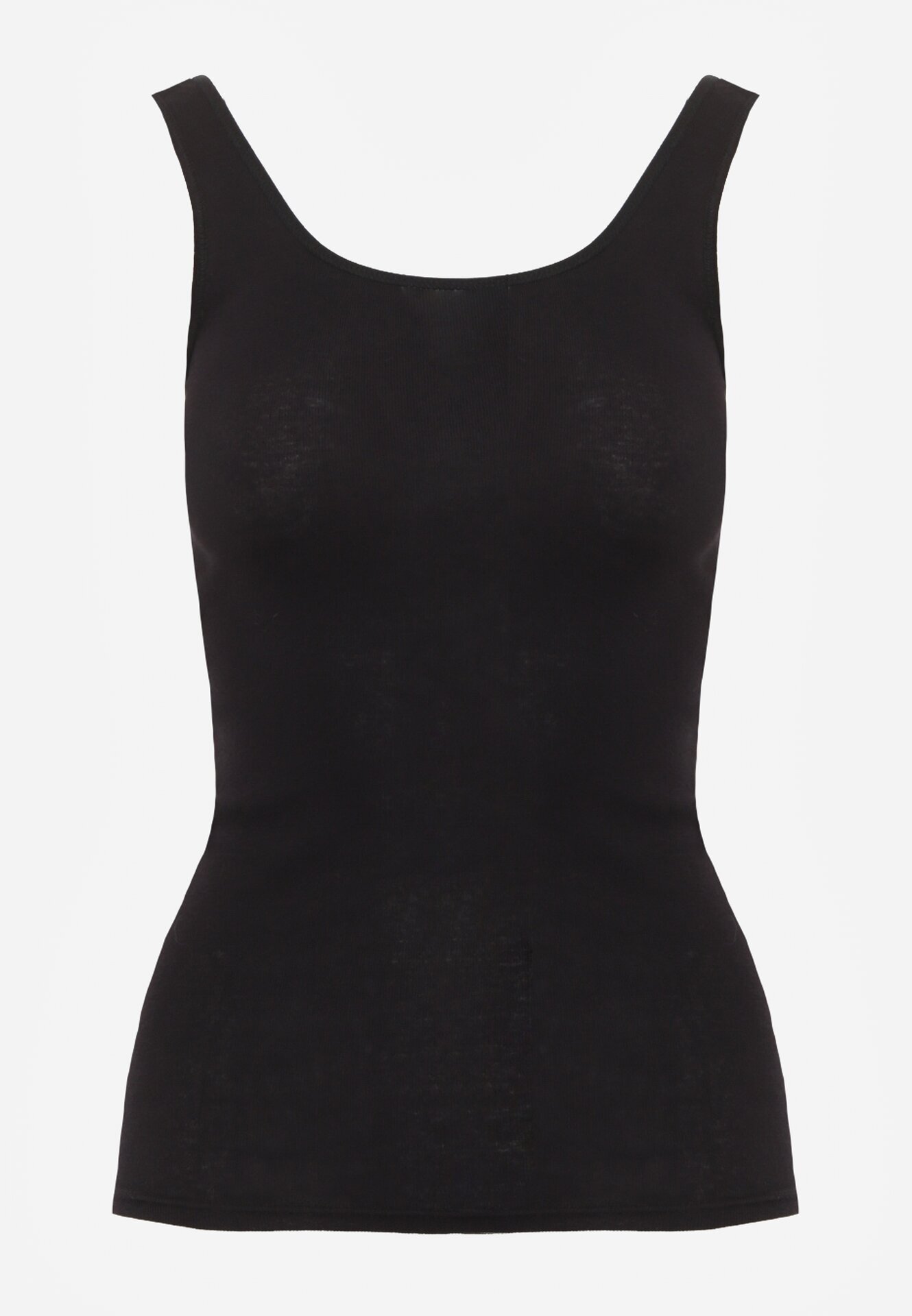 glo-story Top Negru de bumbac Umefir