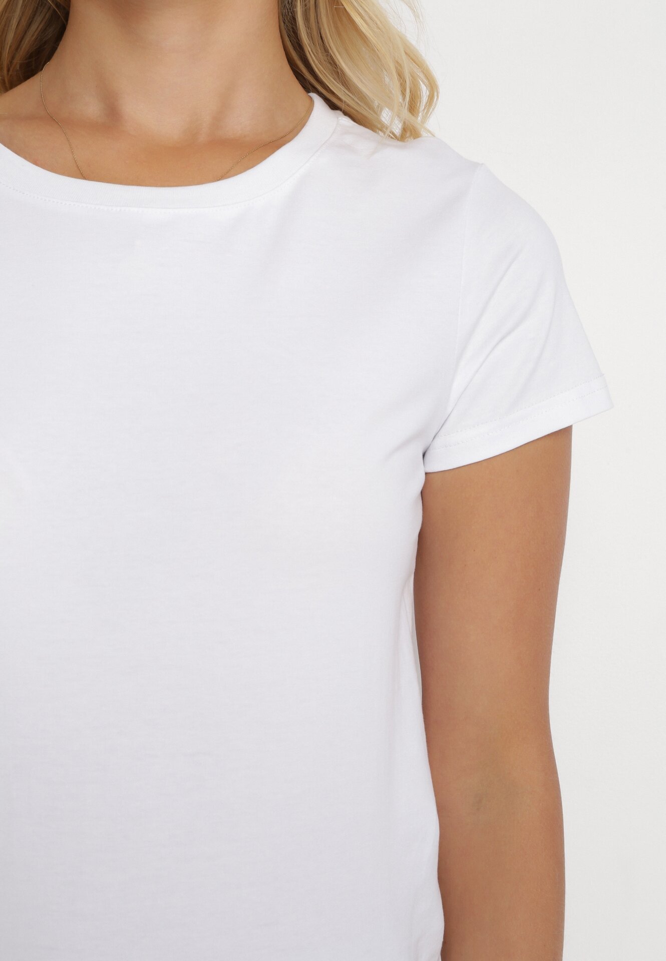 glo-story Tricou Alb Basic Acatine