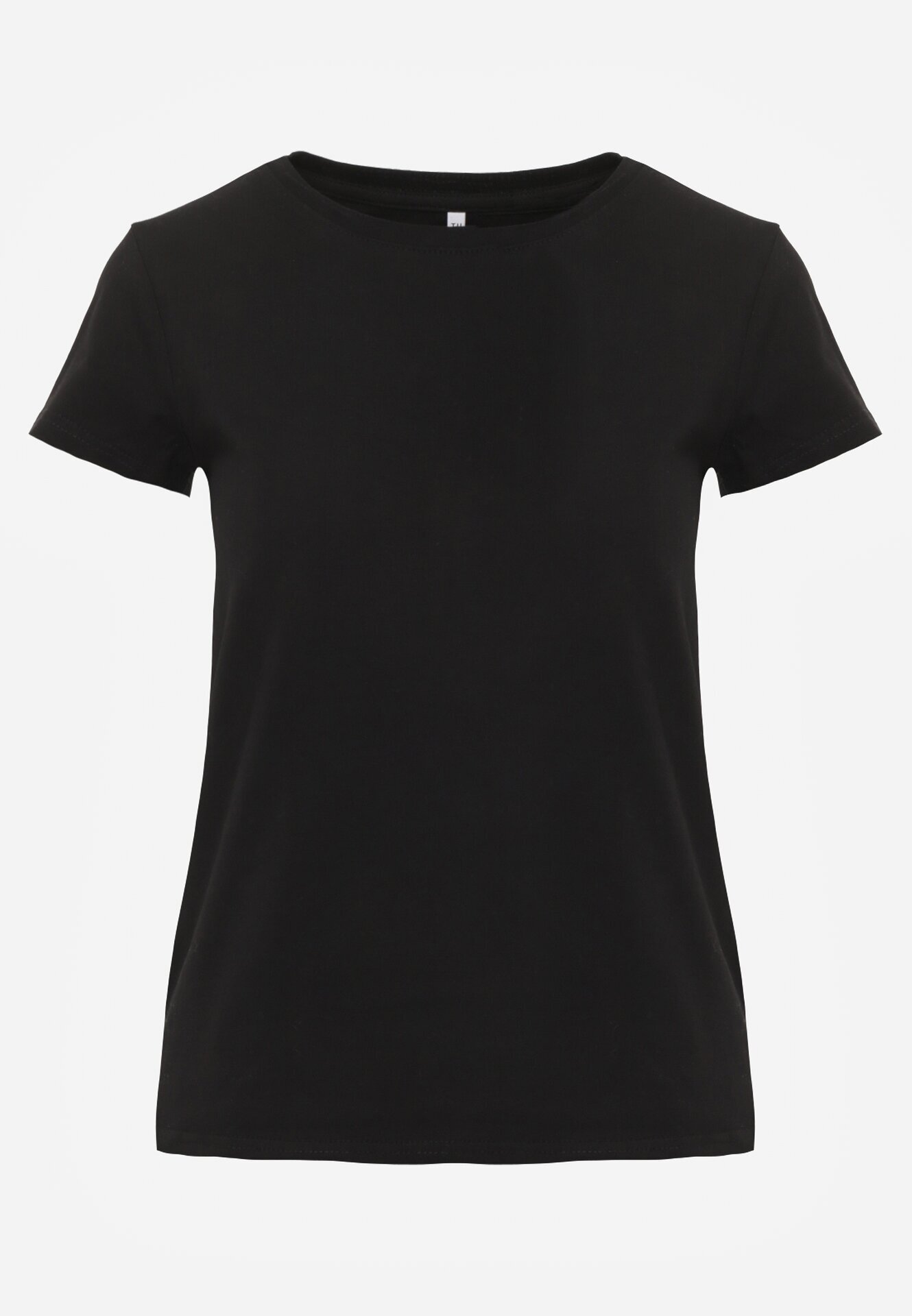 glo-story Tricou Basic Negru Acatine