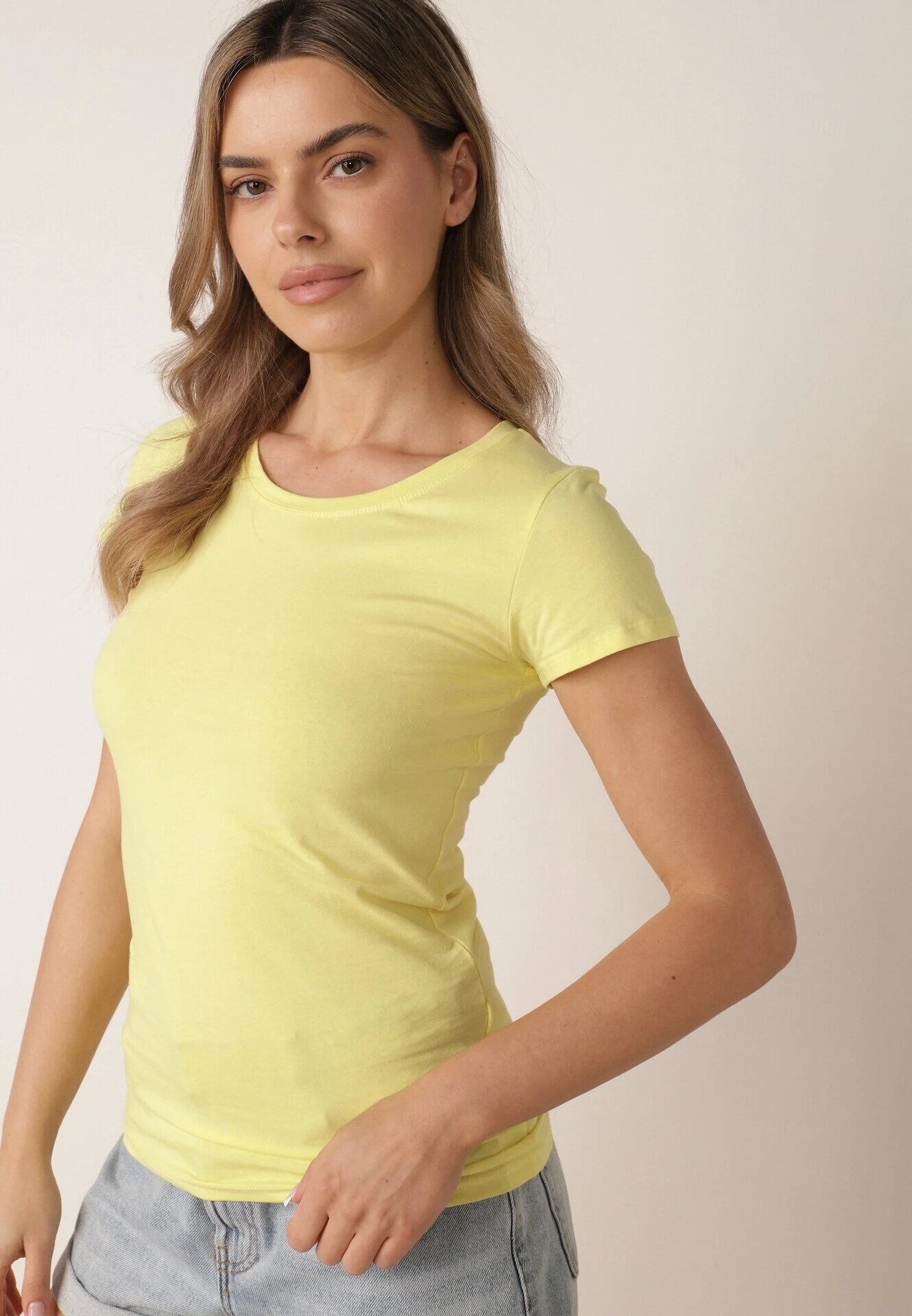 glo-story Tricou Galben Eudinna