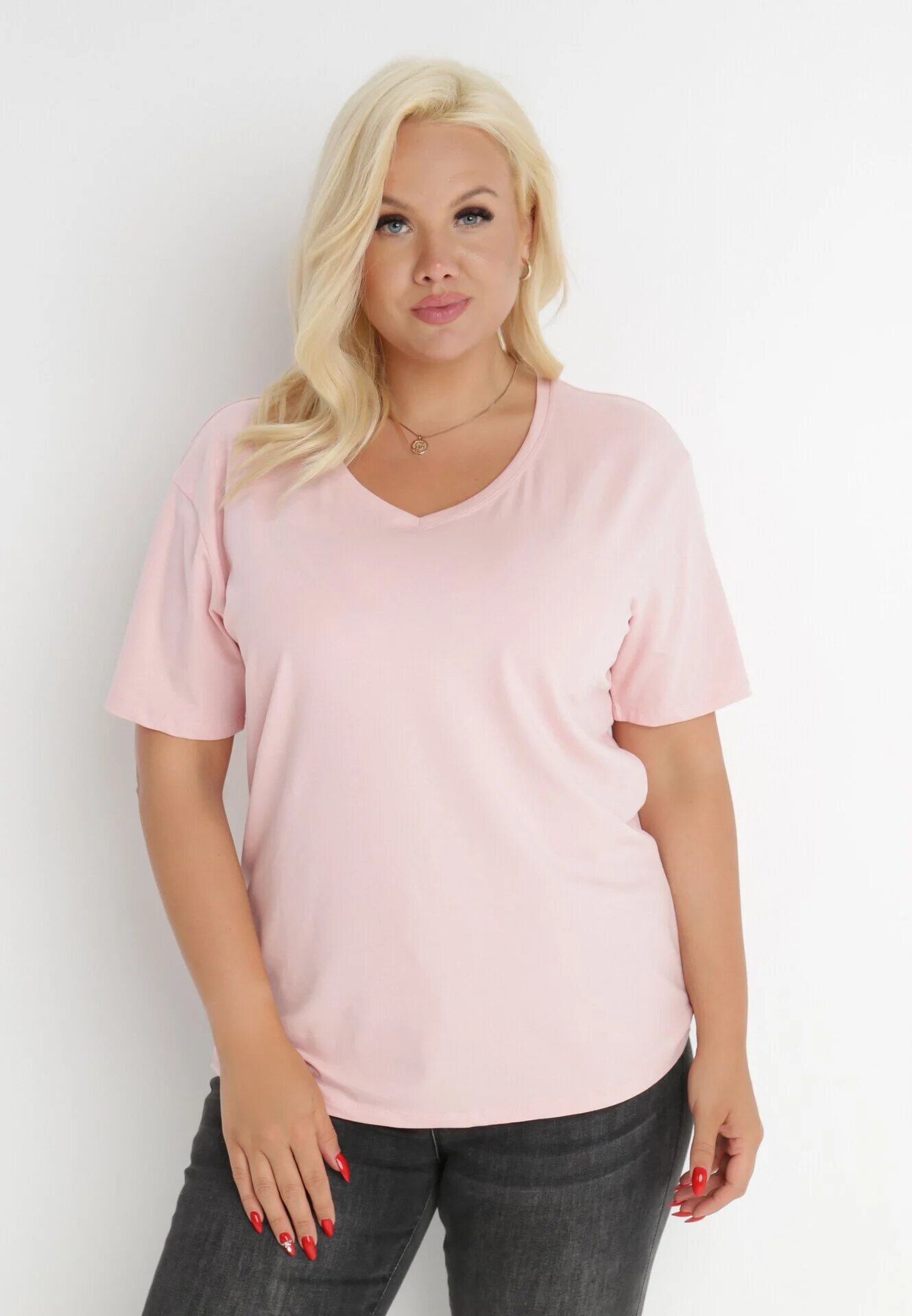 glo-story Tricou Roz deschis Genilin