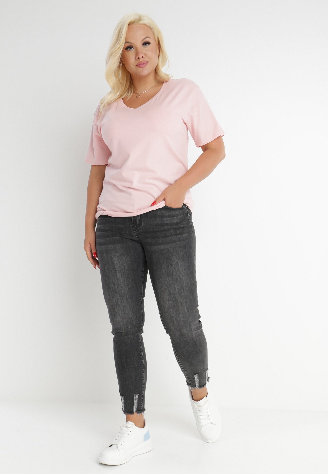 glo-story Tricou Roz deschis Genilin