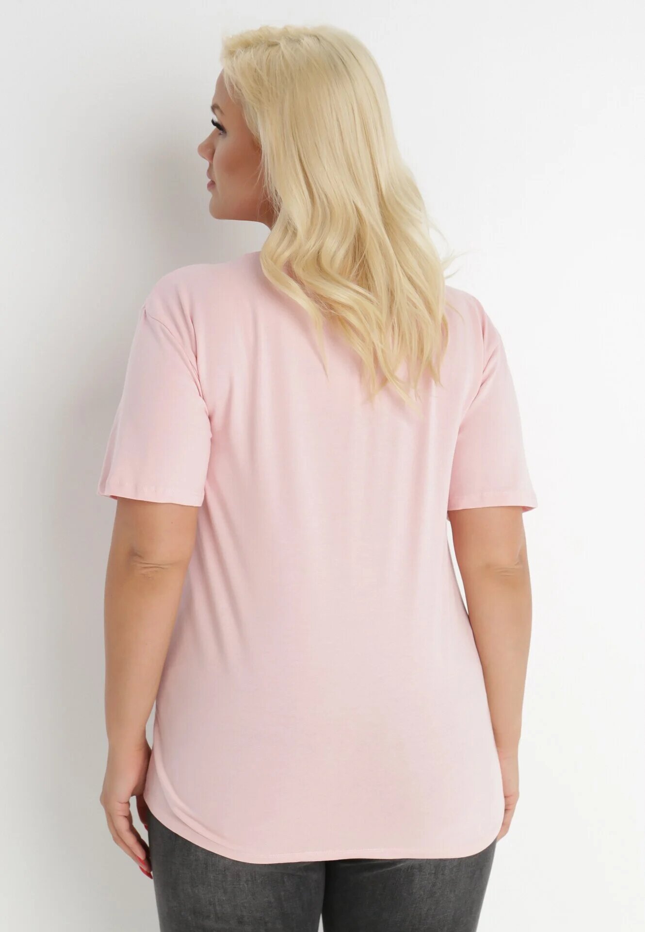 glo-story Tricou Roz deschis Genilin