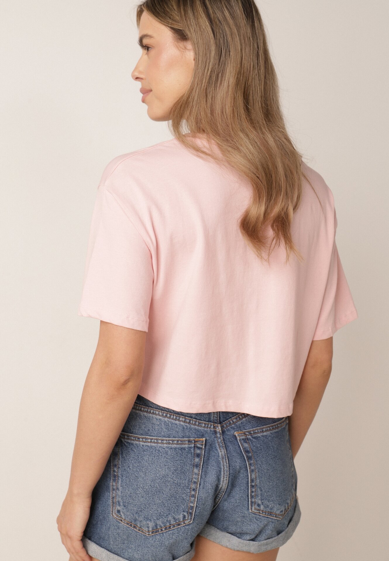 glo-story Tricou roz deschis Rheniala
