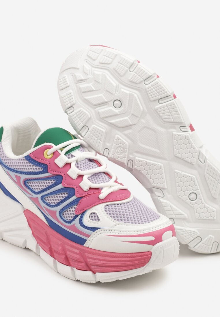 gogo gogo Adidași Fucsia în Stil Streetwear cu Talpă Groasă cu Ștanțări Siltewi