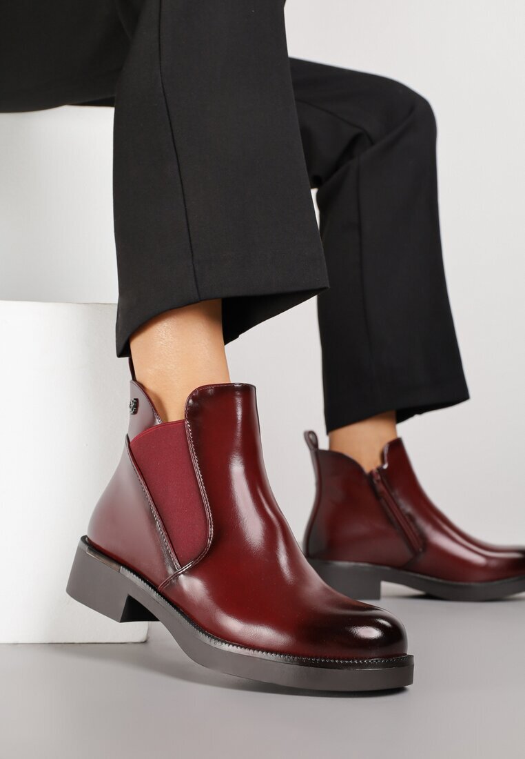 gogo gogo Botine Bordo