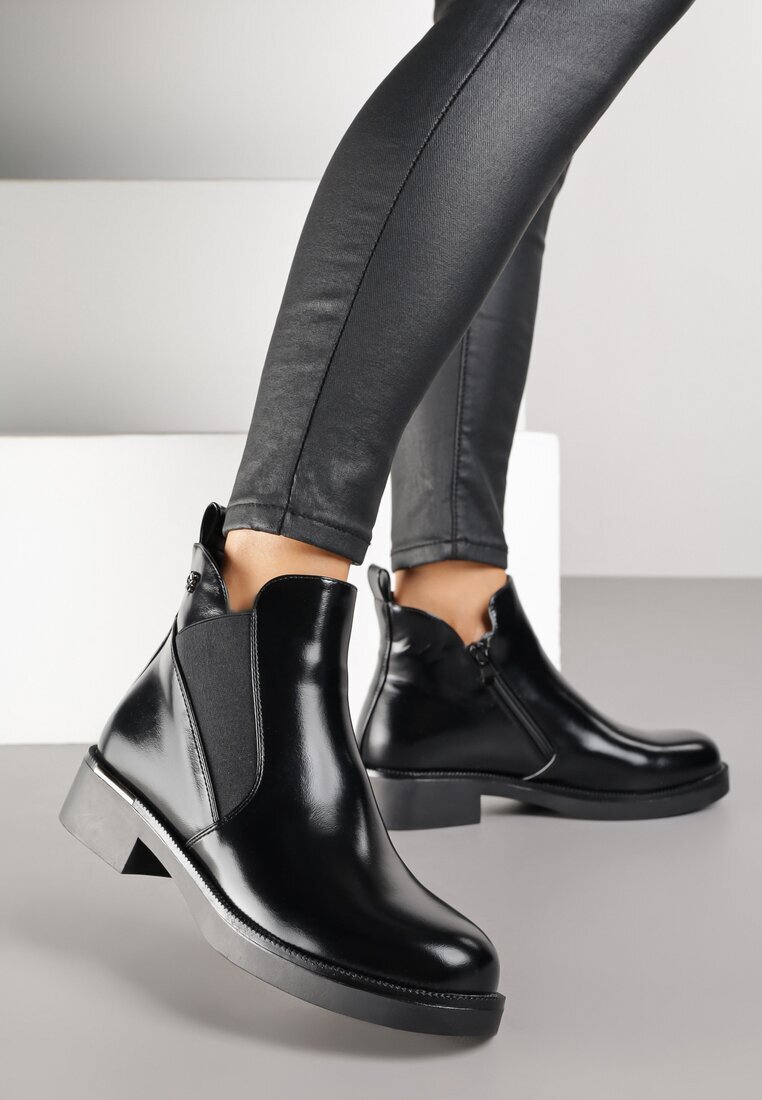 gogo gogo Botine Negre