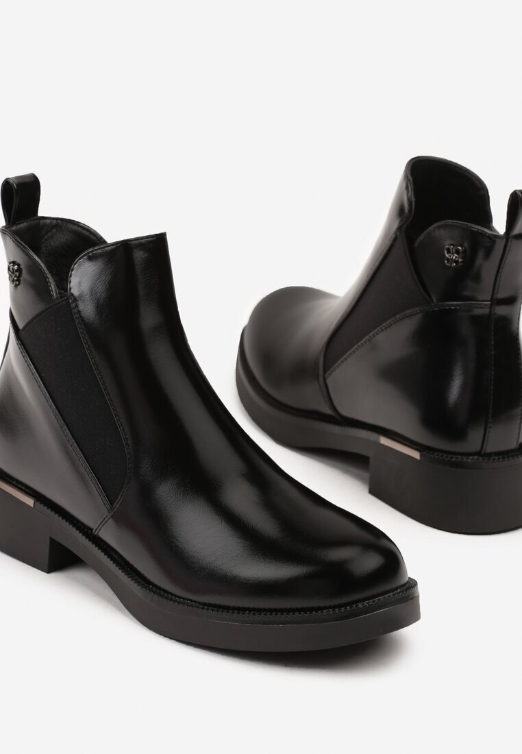 gogo gogo Botine Negre
