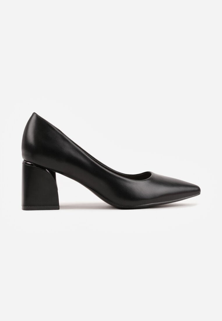 gogo gogo Pantofi stiletto Negri cu toc Geometric Oriphishis