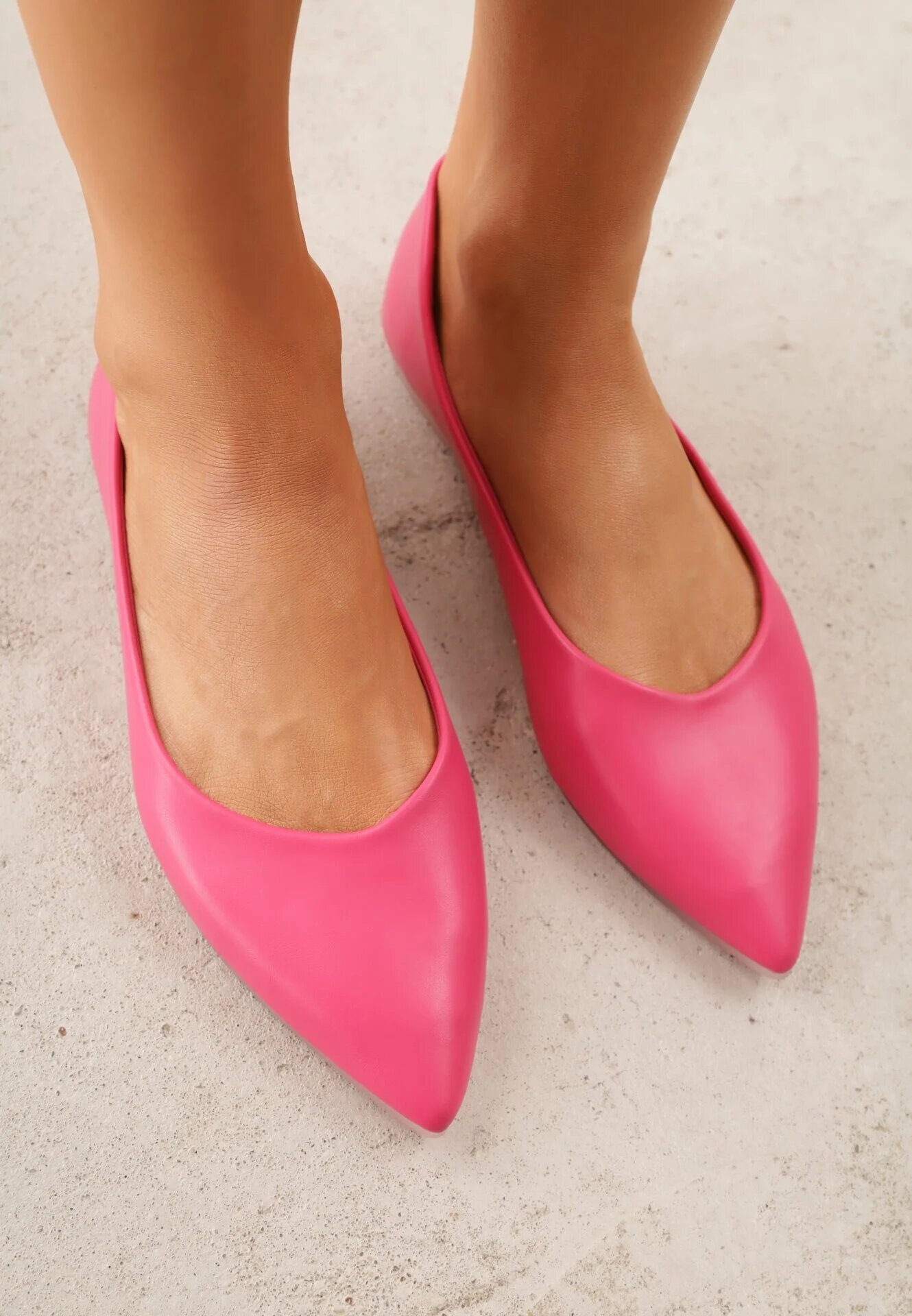 goodin Balerini Fucsia Elegante Elegante cu Vârf Ascuțit Abssis
