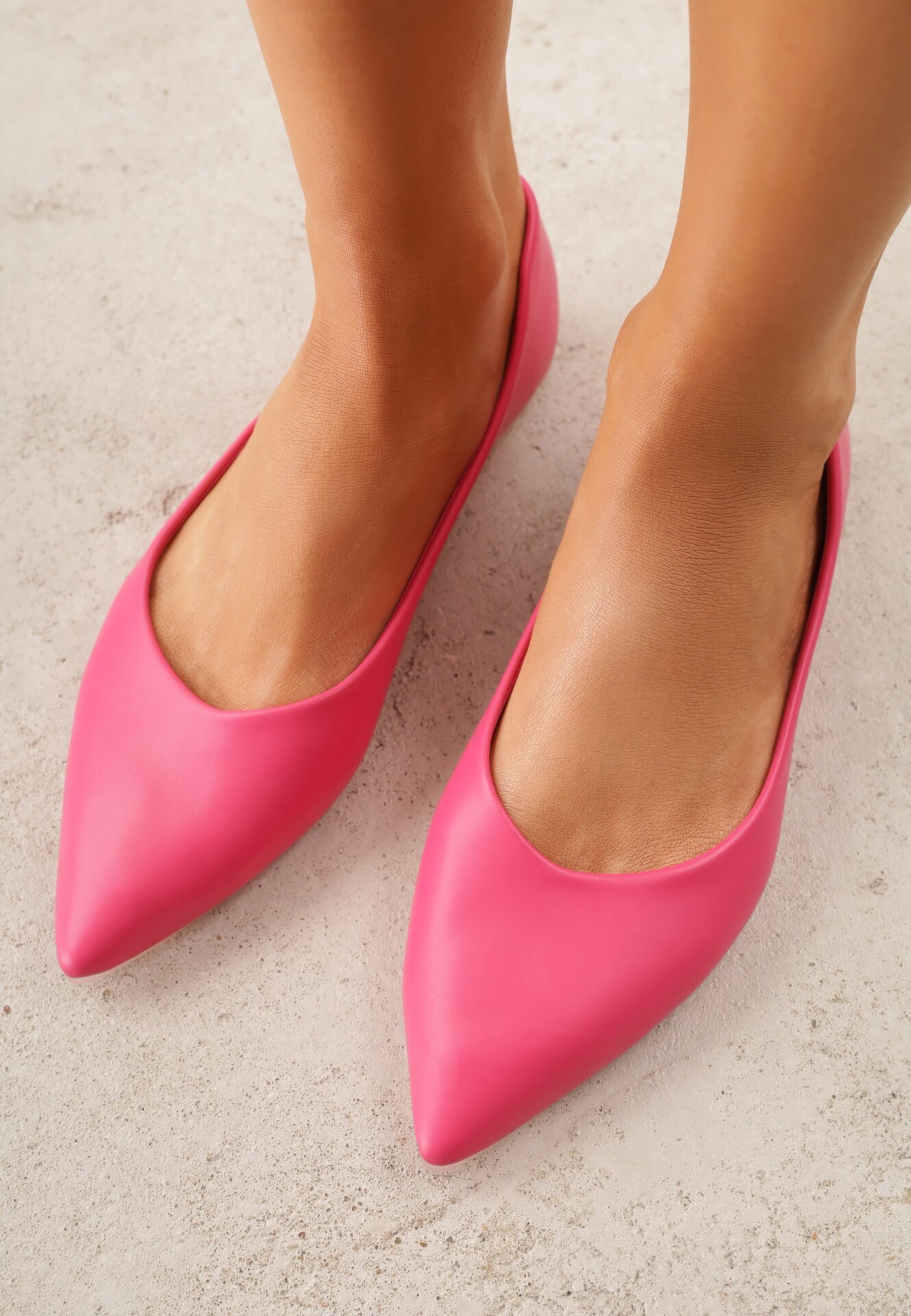 goodin Balerini Fucsia Elegante Elegante cu Vârf Ascuțit Abssis