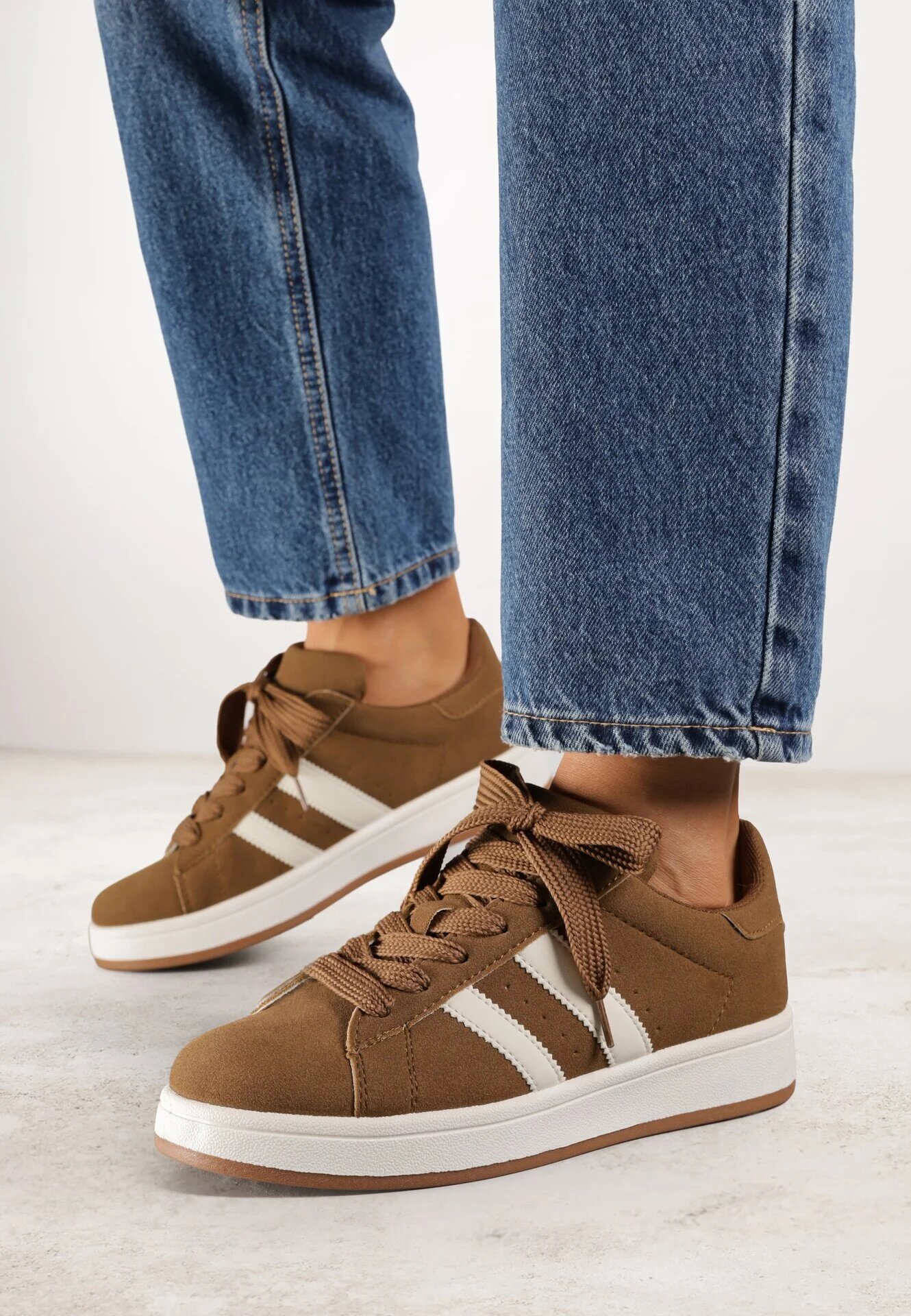 gowin Adidași Maro cu Benzi Decorative Doloreth