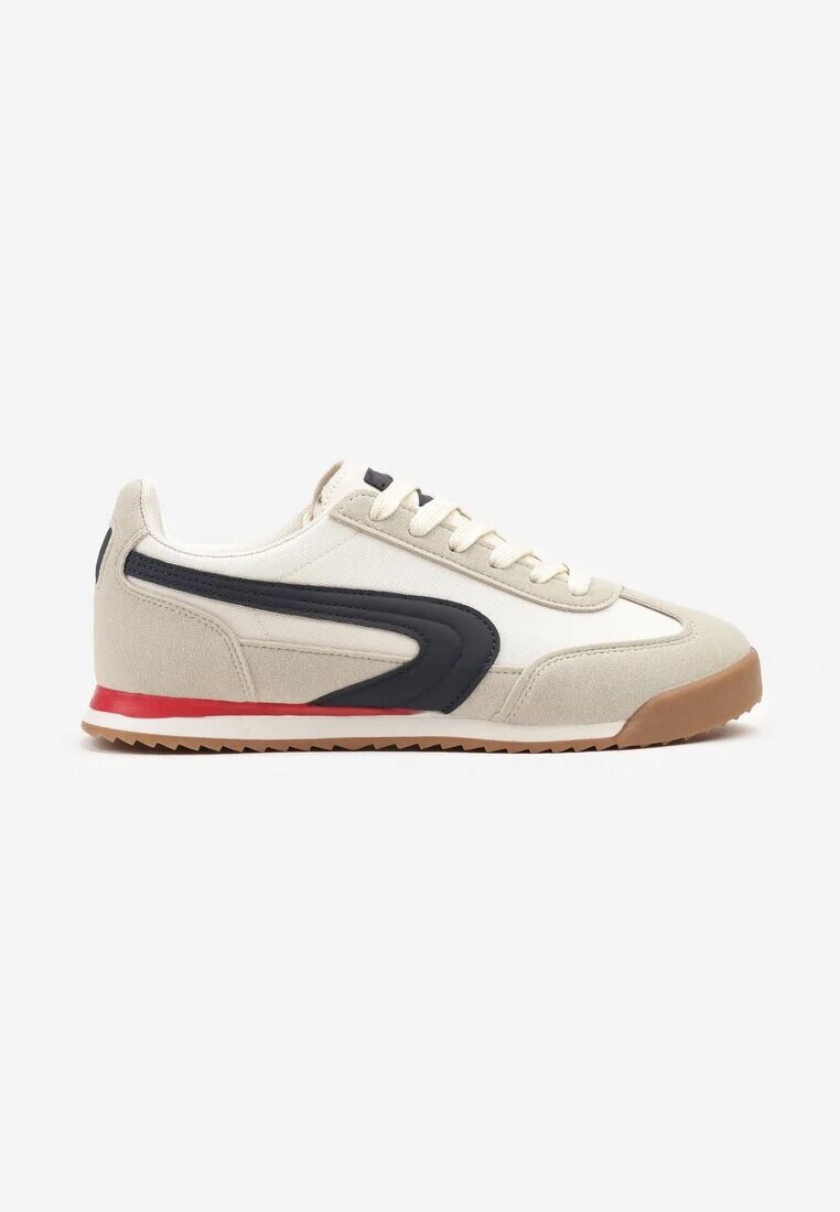 gowin Sneakers Bej-Gri în Stil Clasic Ellirianne
