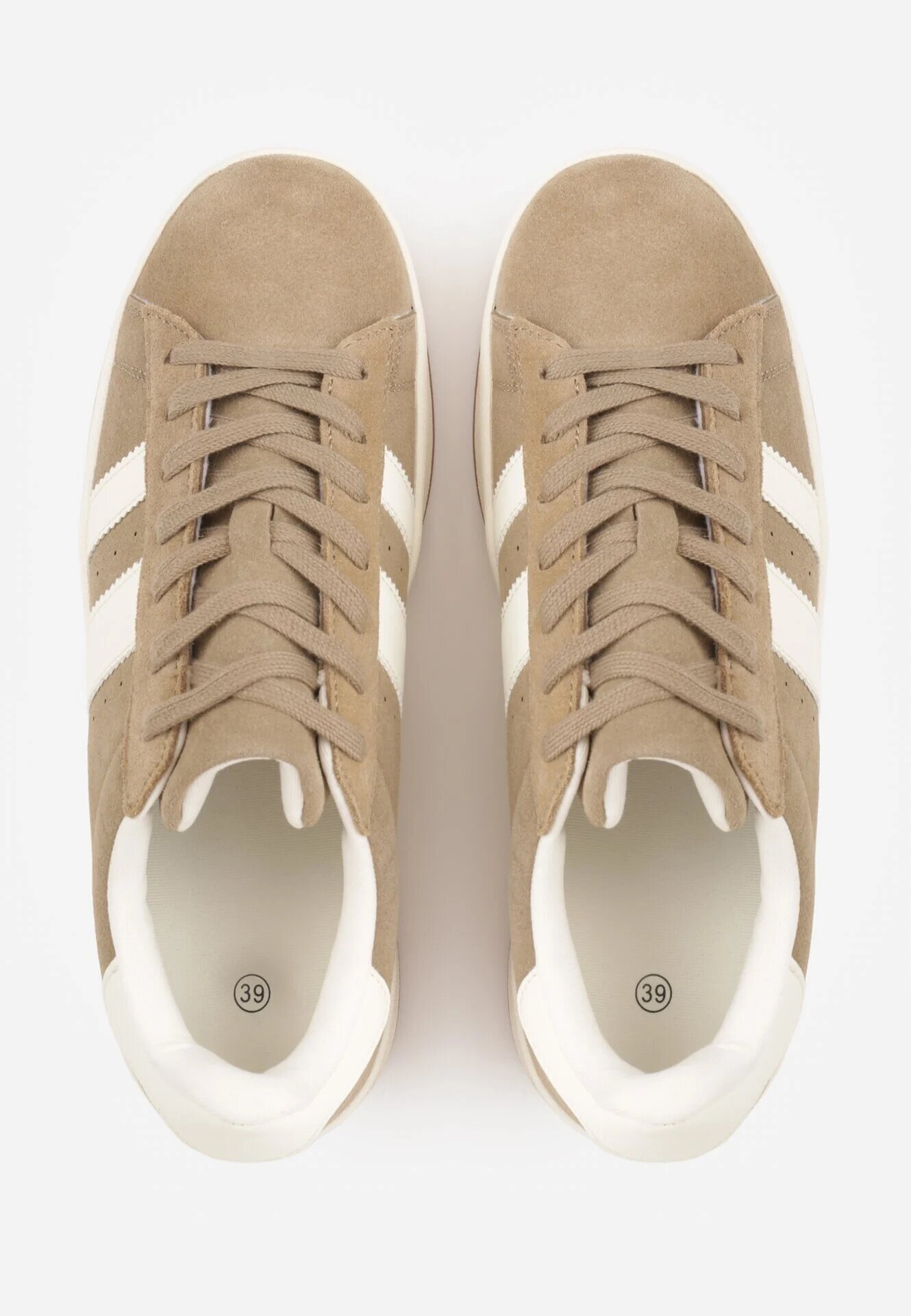 gowin Sneakers Eufonia cu curele decorative Bej Bej Bej Bej închis