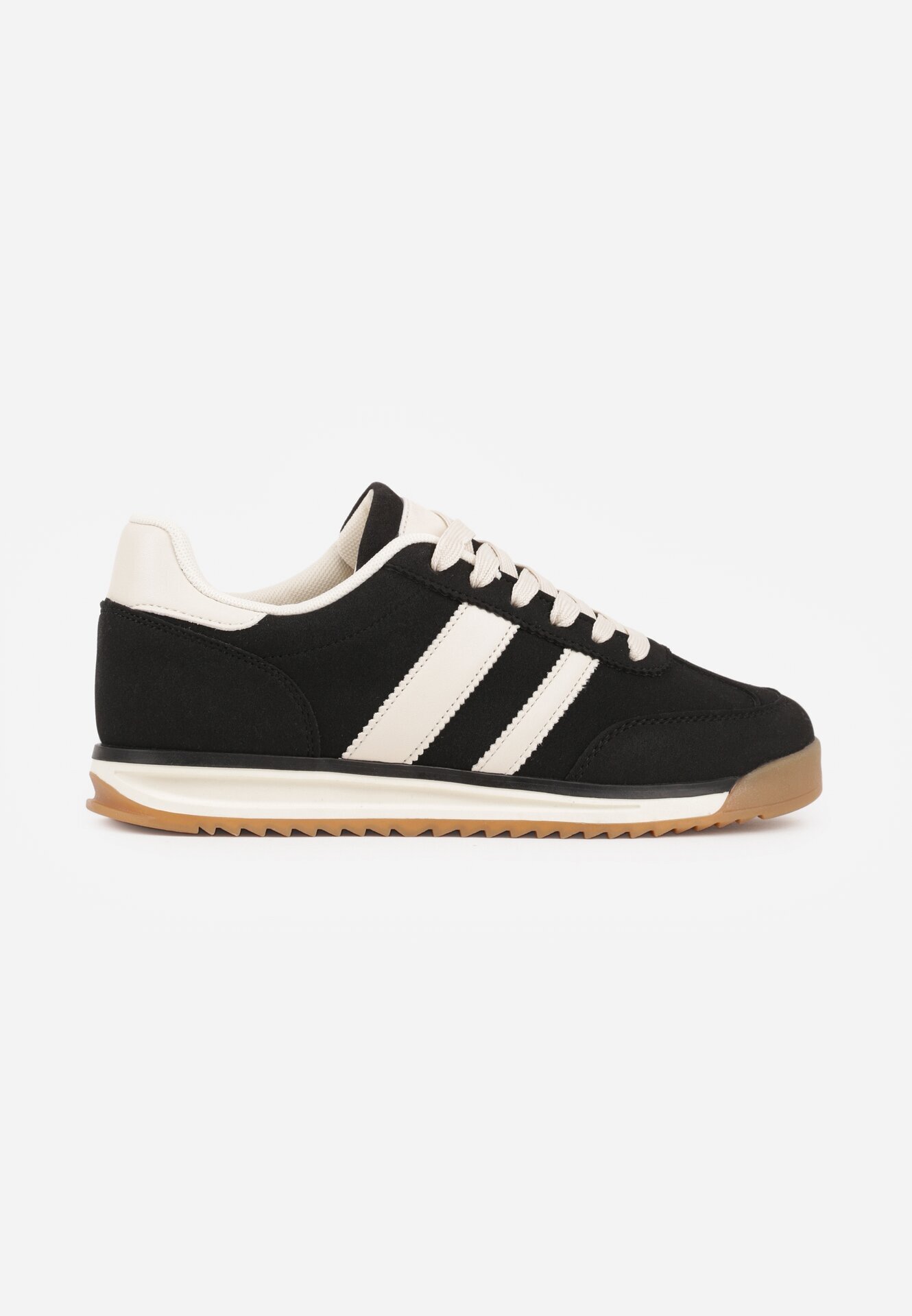 gowin Sneakers Negri cu Două Benzi Evilirea