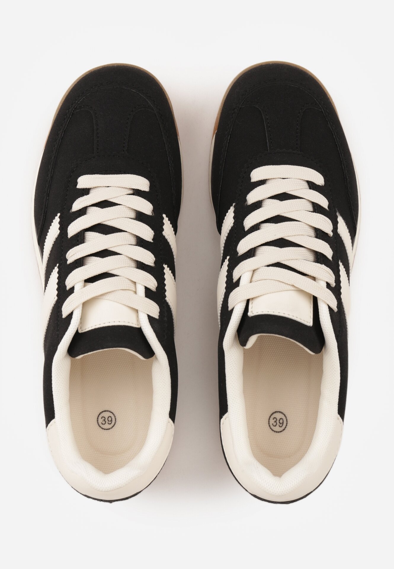gowin Sneakers Negri cu Două Benzi Evilirea