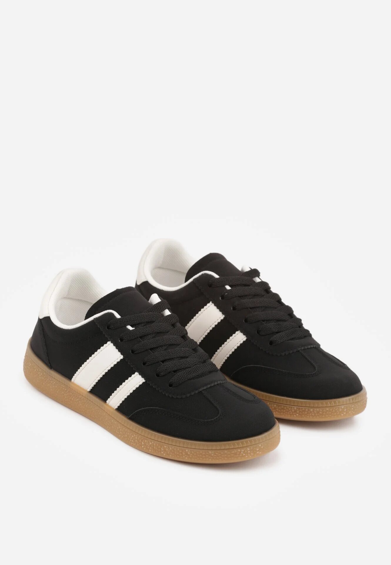 gowin Sneakers Negri cu Talpă de Cauciuc cu Motiv Geometric Vikioria