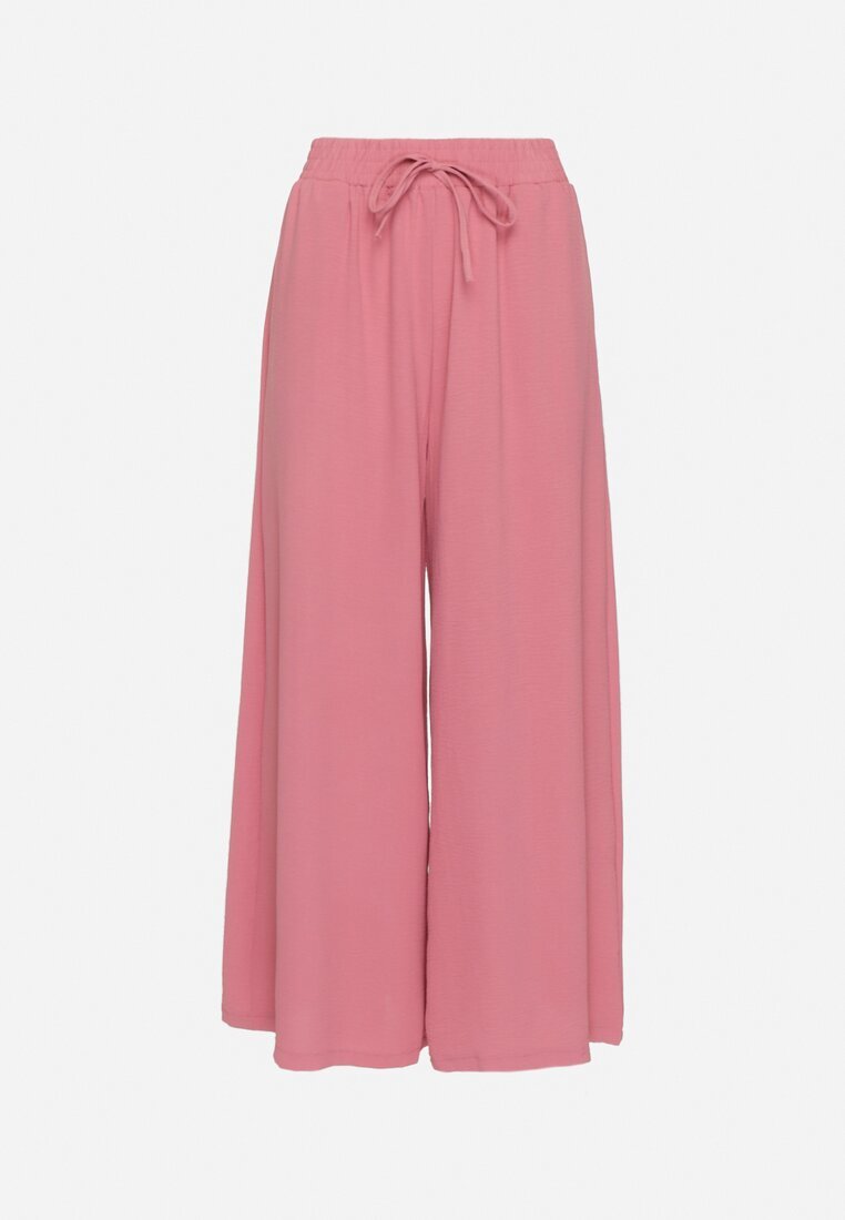 h&s Pantaloni Roz Largi de tip Palazzo cu legătură Ulialitia
