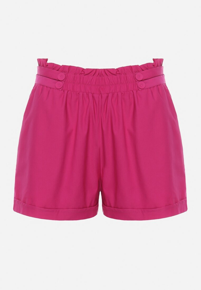 h&s Pantaloni scurți Fucsia cu elastic în talie și buzunare laterale Jospia