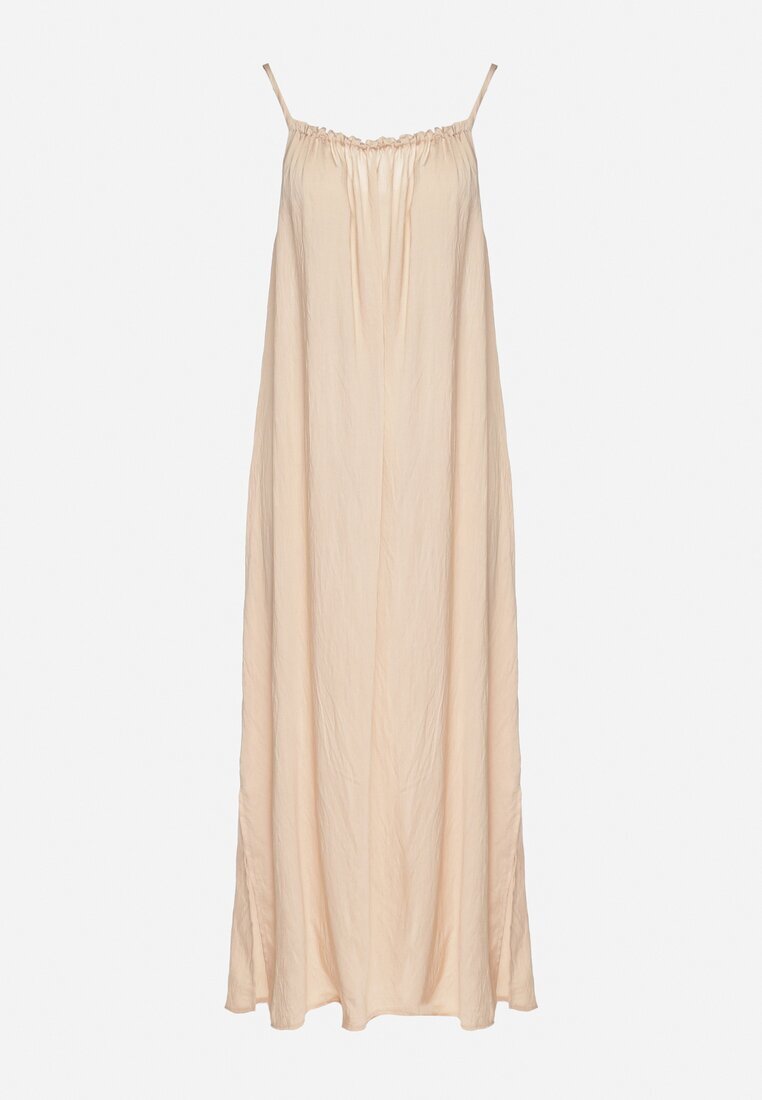 h&s Rochie bej cloș cu bust elastic Revielle
