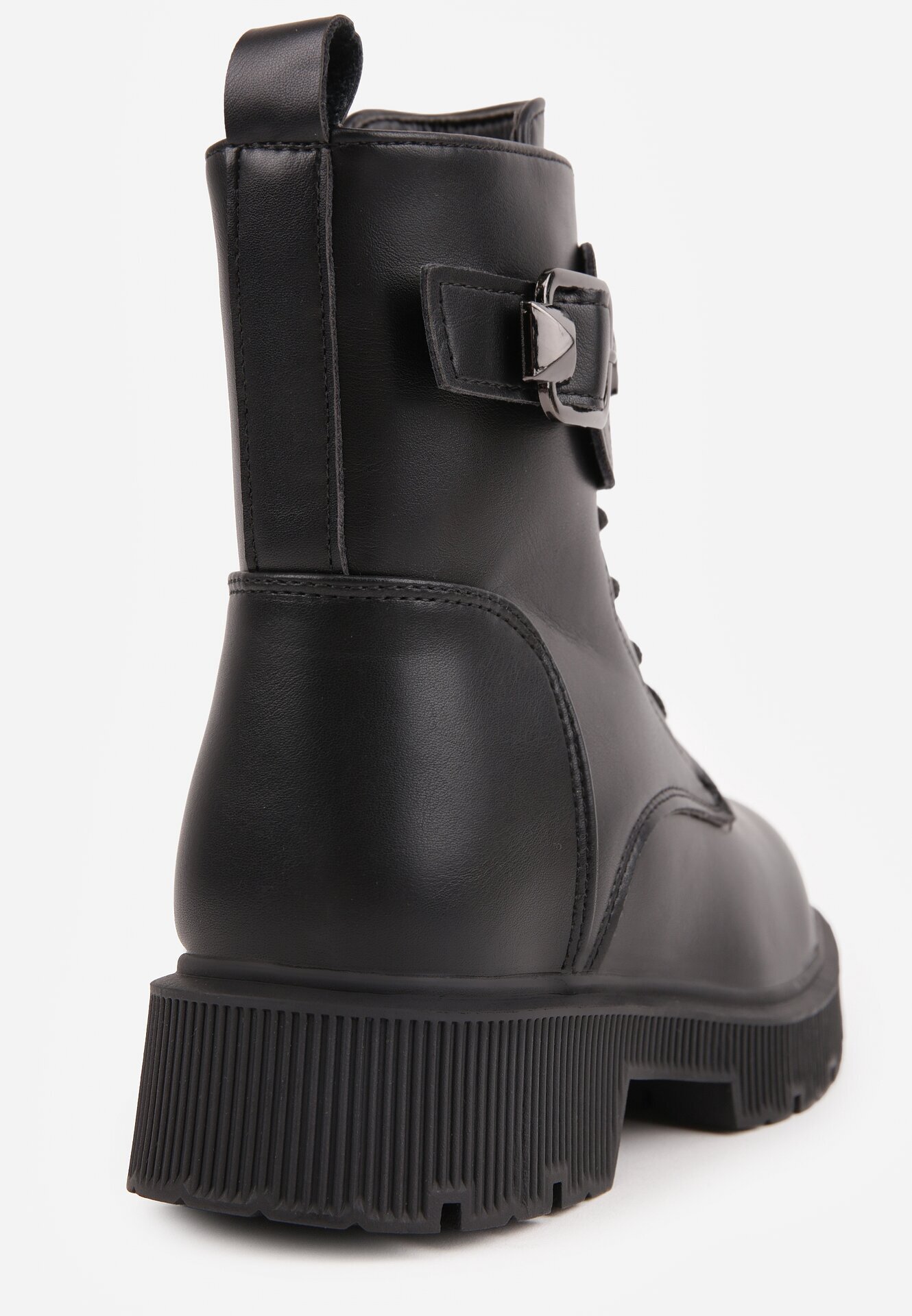 ht kids shoes Ghete cu căptușeală ghete cu talpă cu profil Cilvana Negre