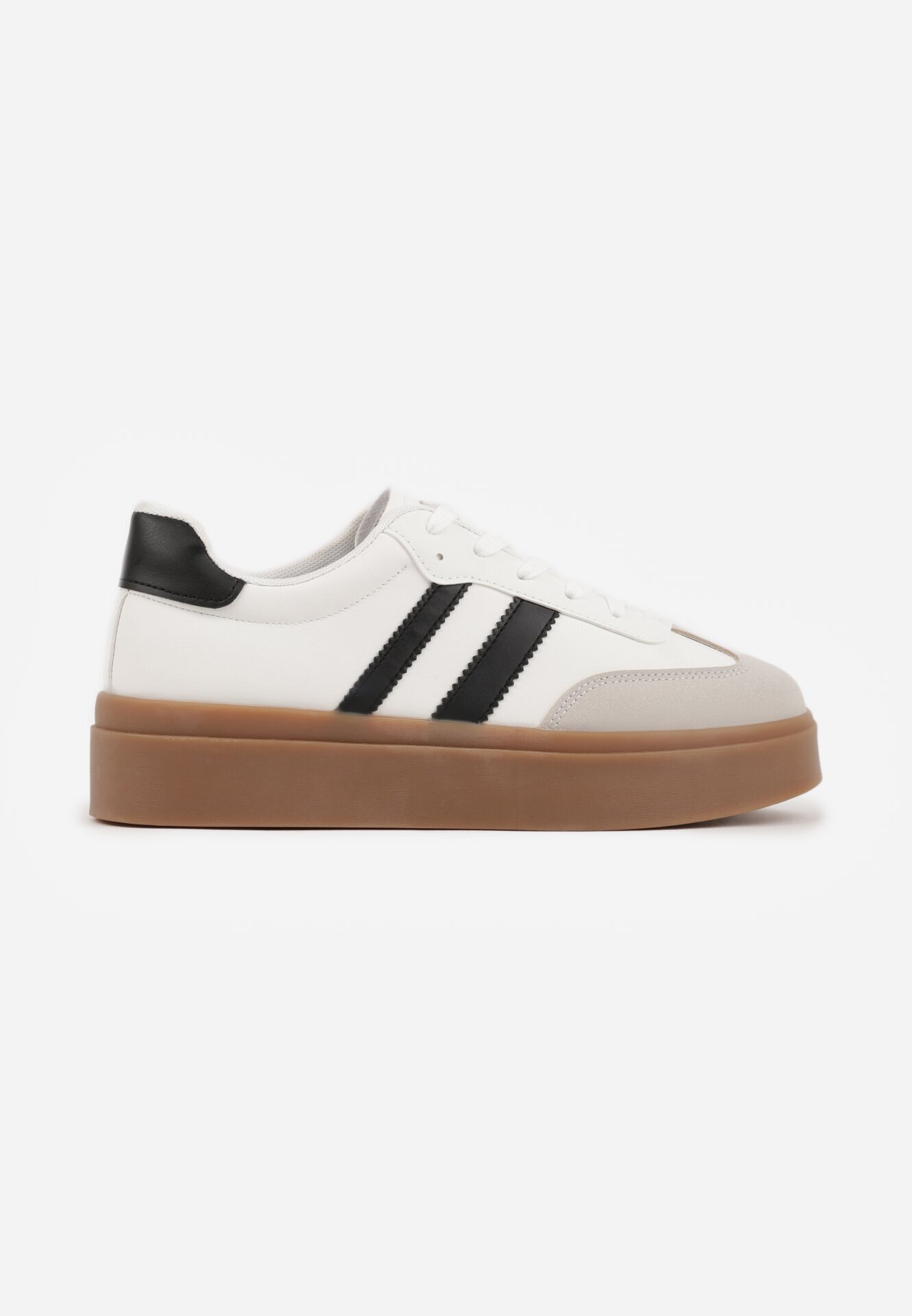 ideal Adidași Alb-Negru stil Tenis cu Model Geometric Avelresil