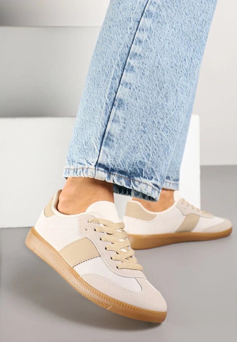 ideal Adidași Bej Retro în stil clasic de tenis Tanonea