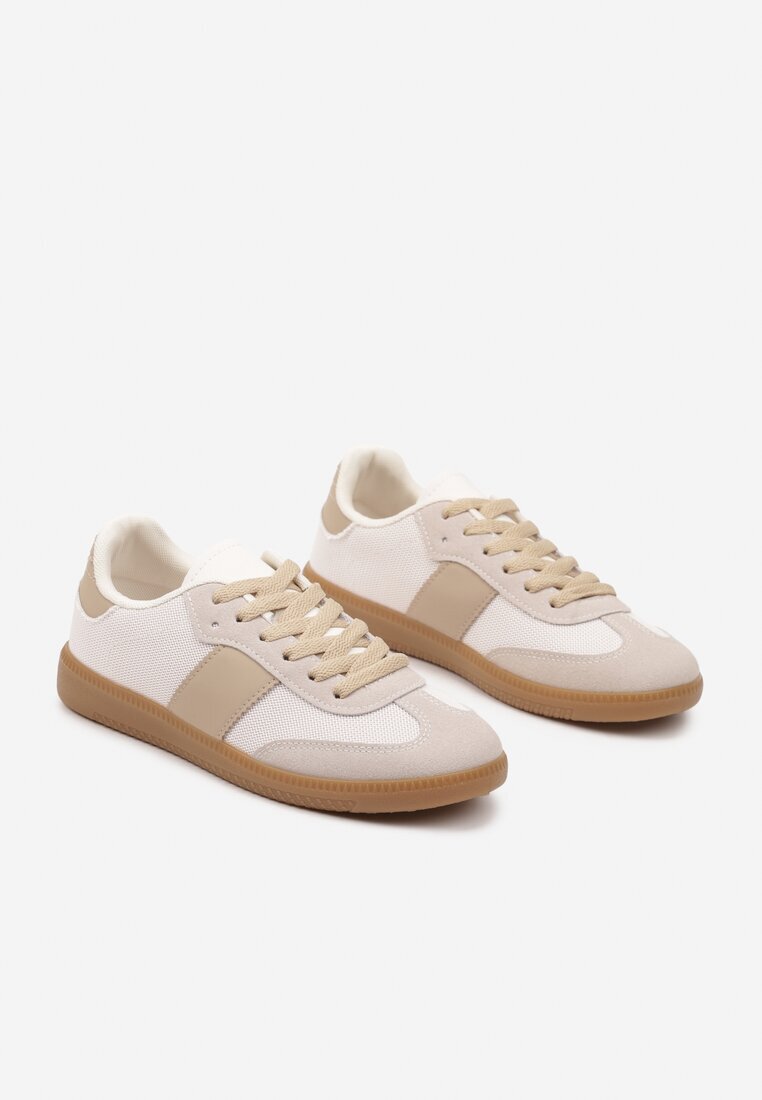 ideal Adidași Bej Retro în stil clasic de tenis Tanonea