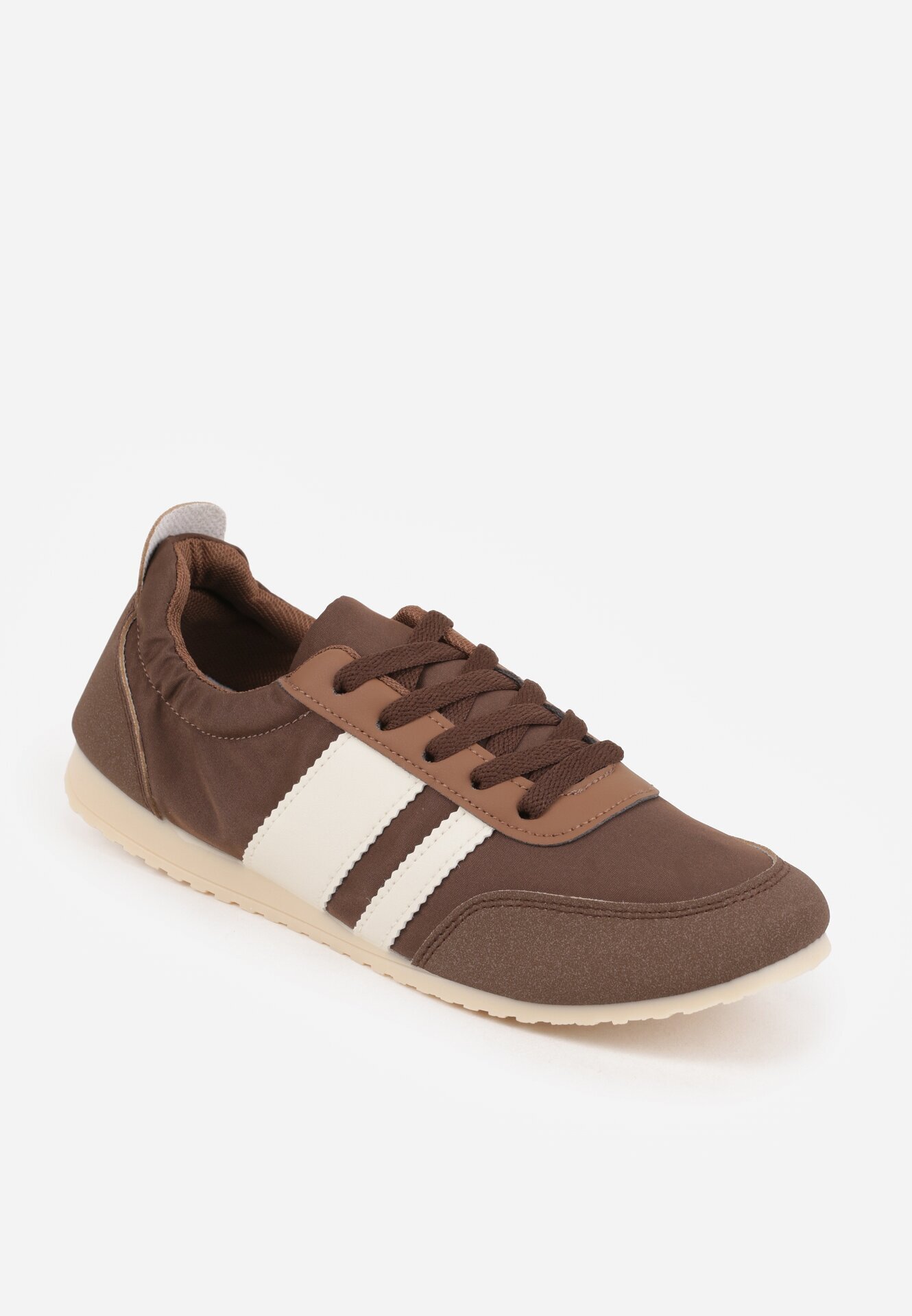 ideal Adidași Maro Iconici cu încrețituri la călcâi Rhodophine