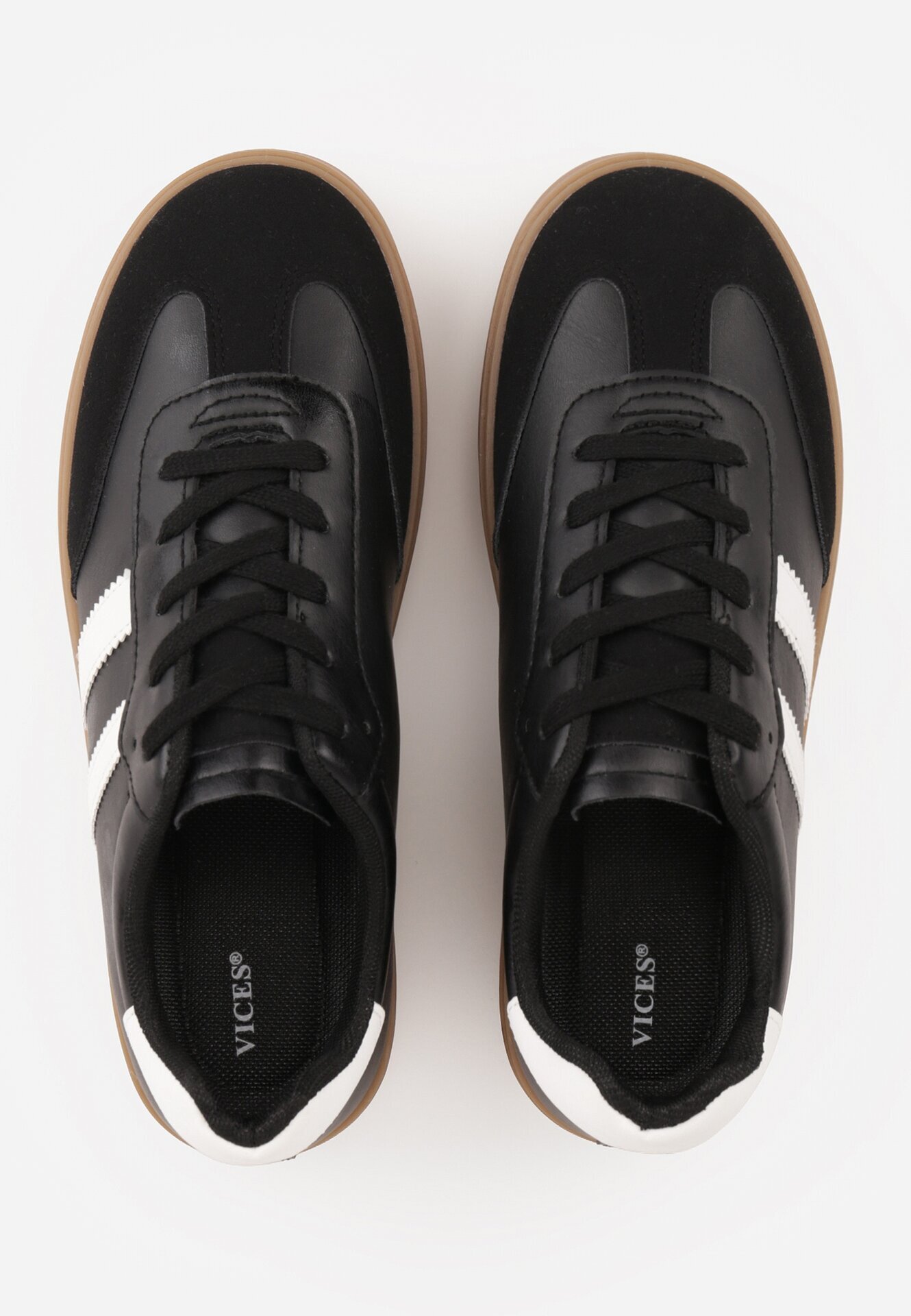 ideal Adidași Negri în stil Tenis cu model geometric Avelresil