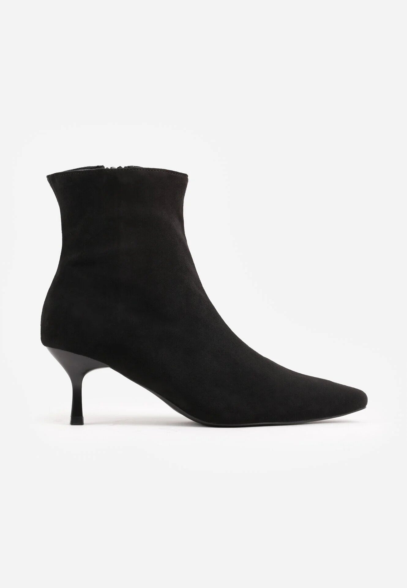 ideal Asortate Minimaliste Botine pe toc kitten Siwira Negre - Pled