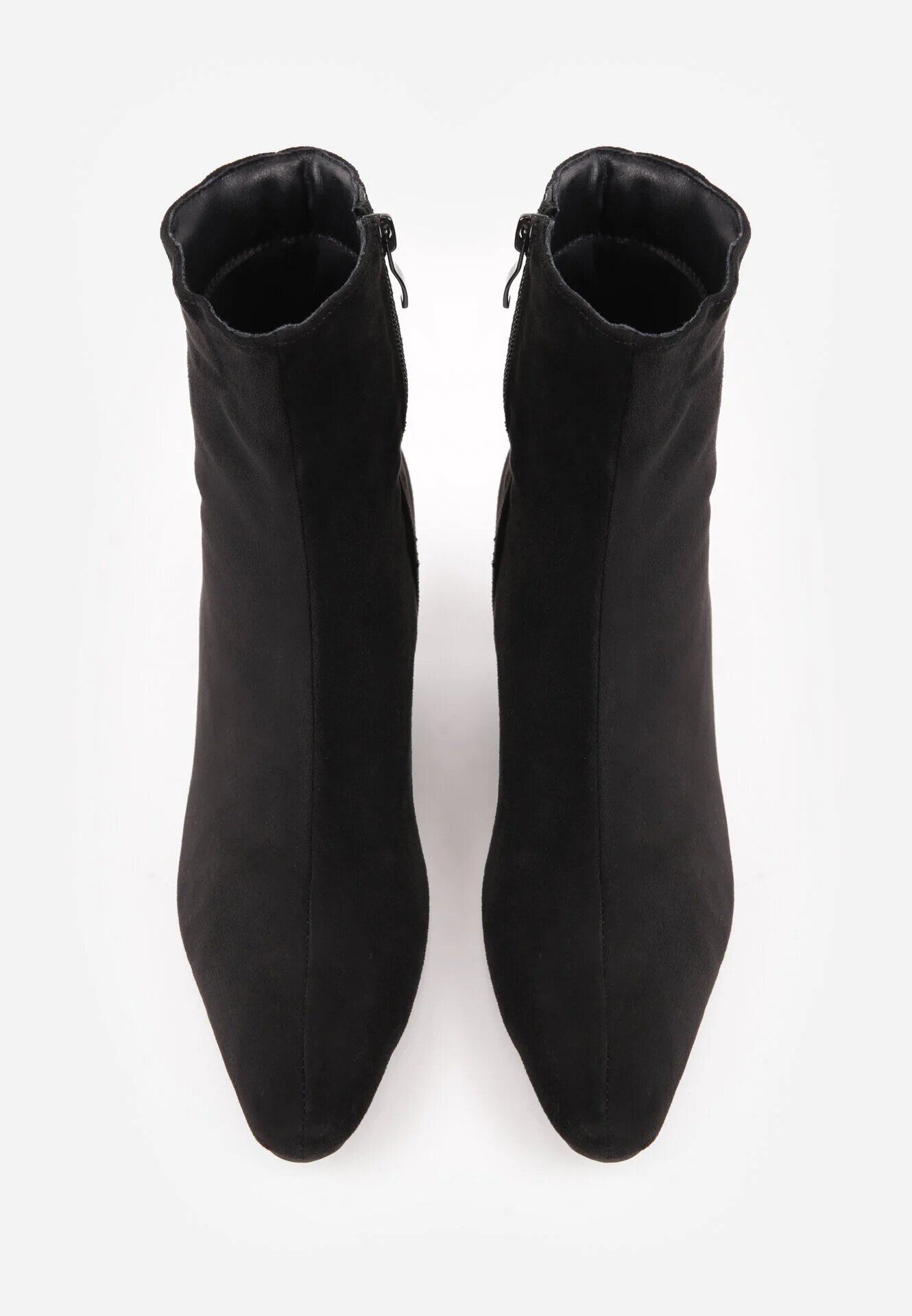ideal Asortate Minimaliste Botine pe toc kitten Siwira Negre - Pled