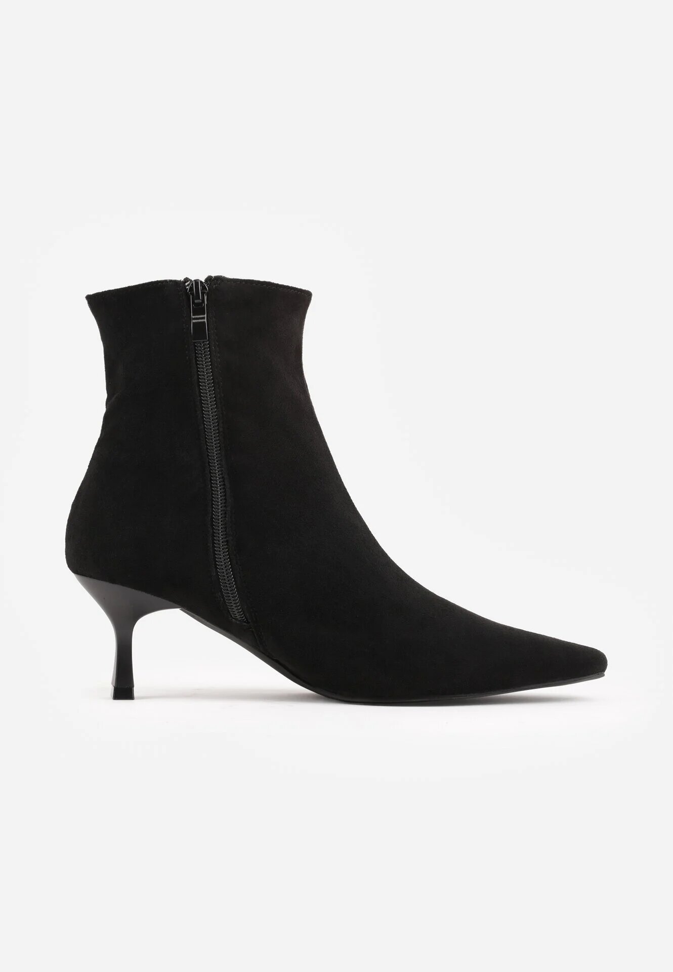 ideal Asortate Minimaliste Botine pe toc kitten Siwira Negre - Pled