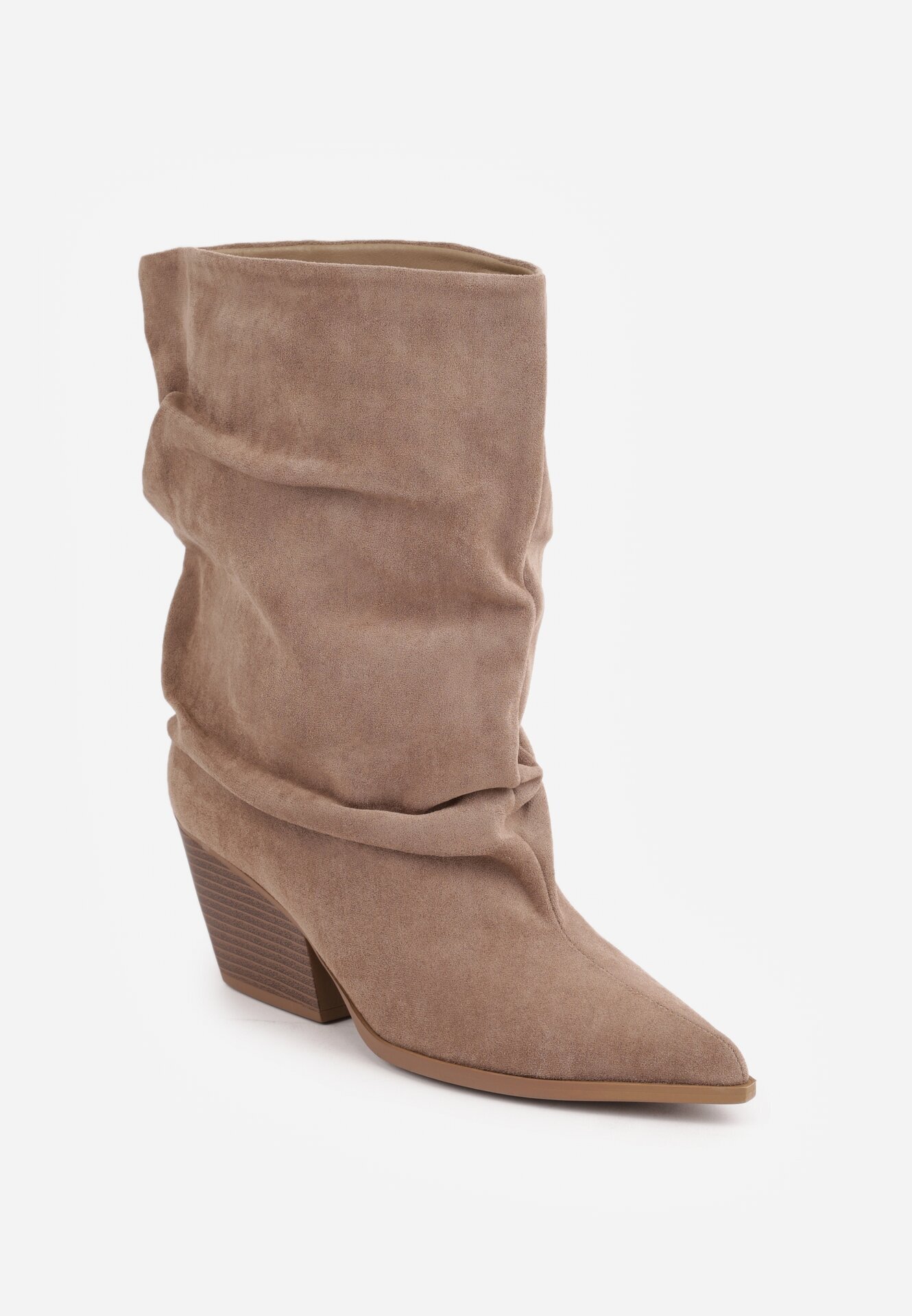 ideal Botine Bej închis