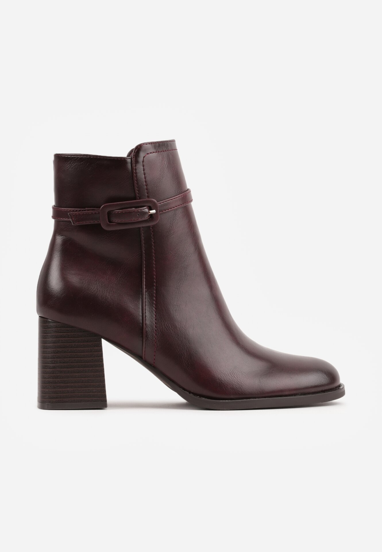 ideal Botine Bordo