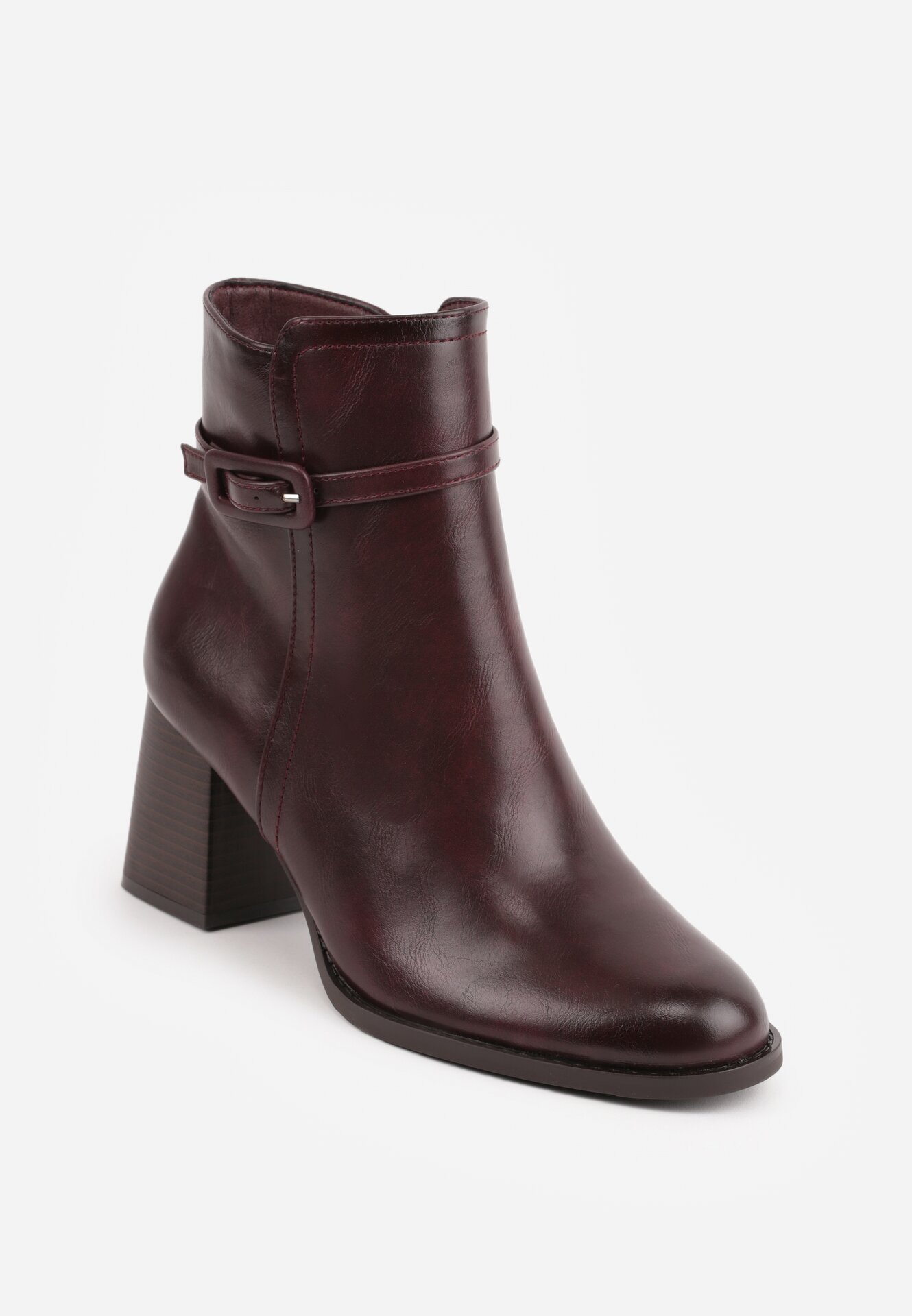 ideal Botine Bordo