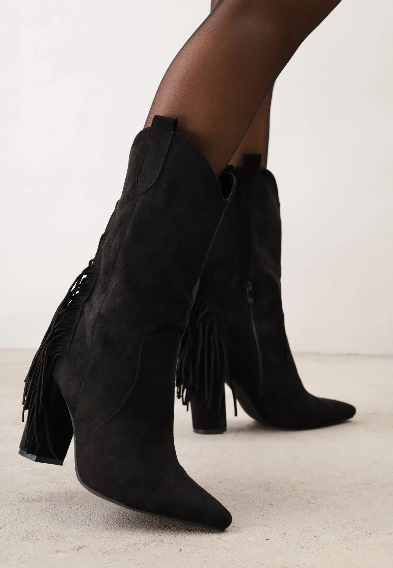ideal Botine Negre