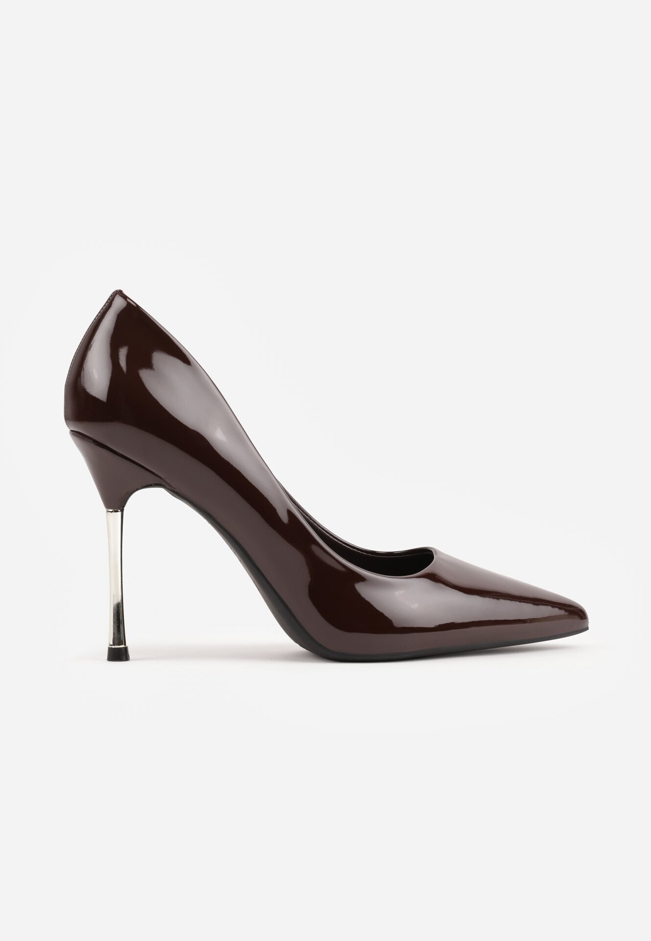 ideal Pantofi stiletto lăcuiți cu toc metalic subțire Faenisa Maro