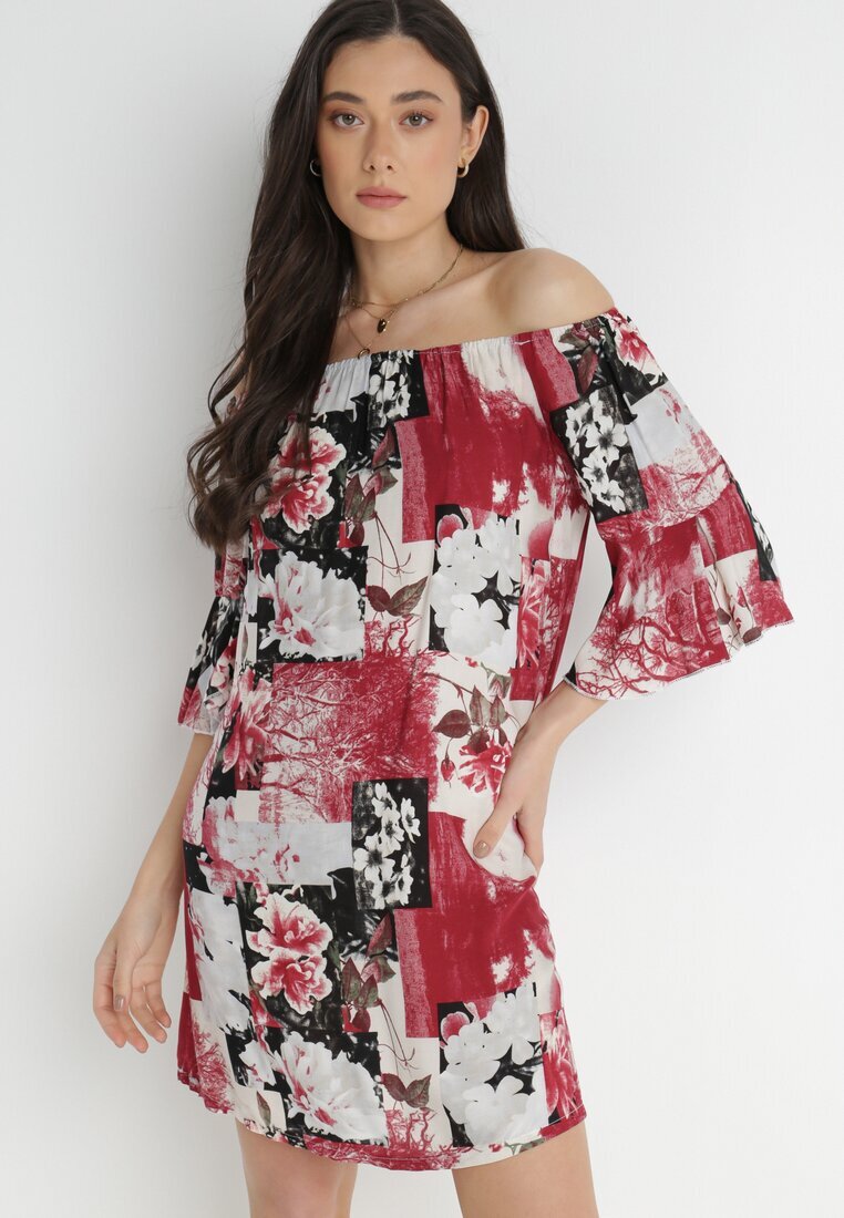 j.stars Rochie Bordo Xoe