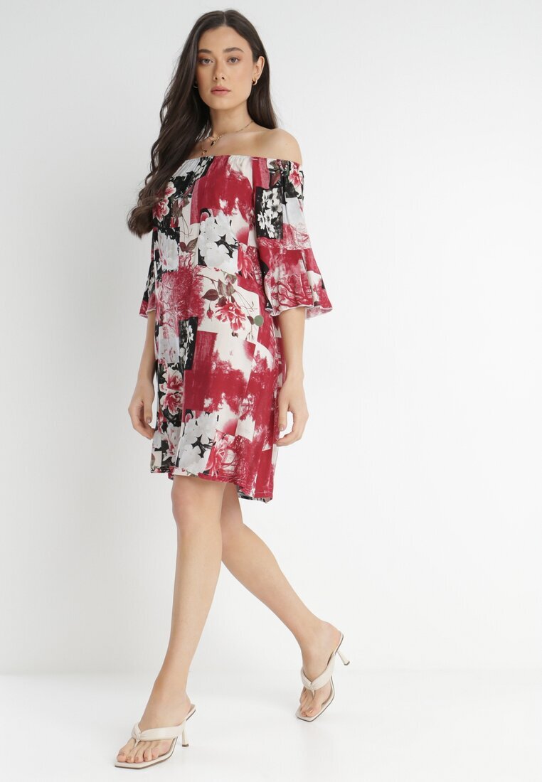 j.stars Rochie Bordo Xoe