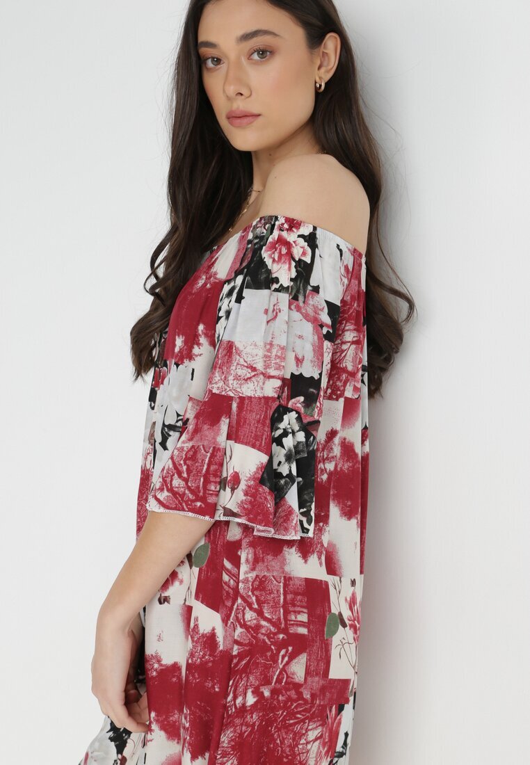 j.stars Rochie Bordo Xoe