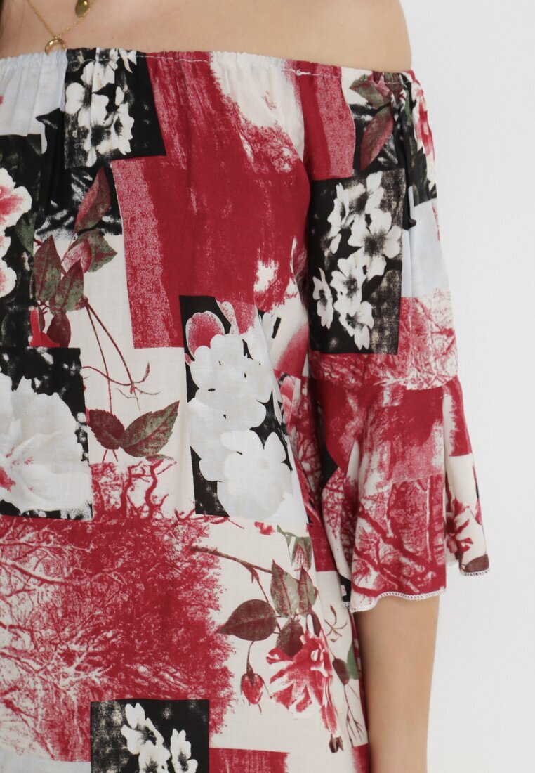 j.stars Rochie Bordo Xoe