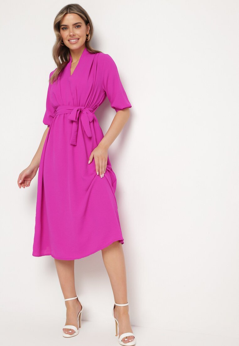 j studio Rochie fucsia Rheniolea