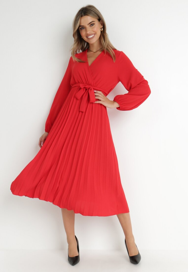 j studio Rochie Roșie Mesyre