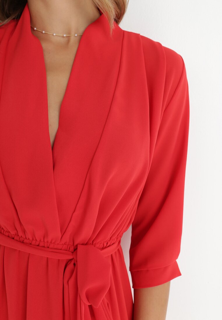 j studio Rochie Roșie Rheniolea